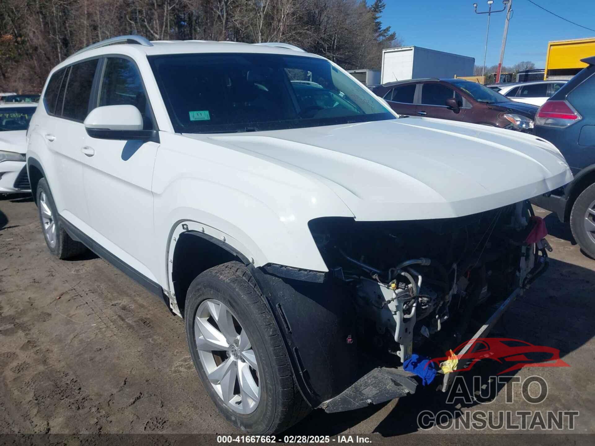VOLKSWAGEN ATLAS 2018 - 1V2KR2CA5JC534558