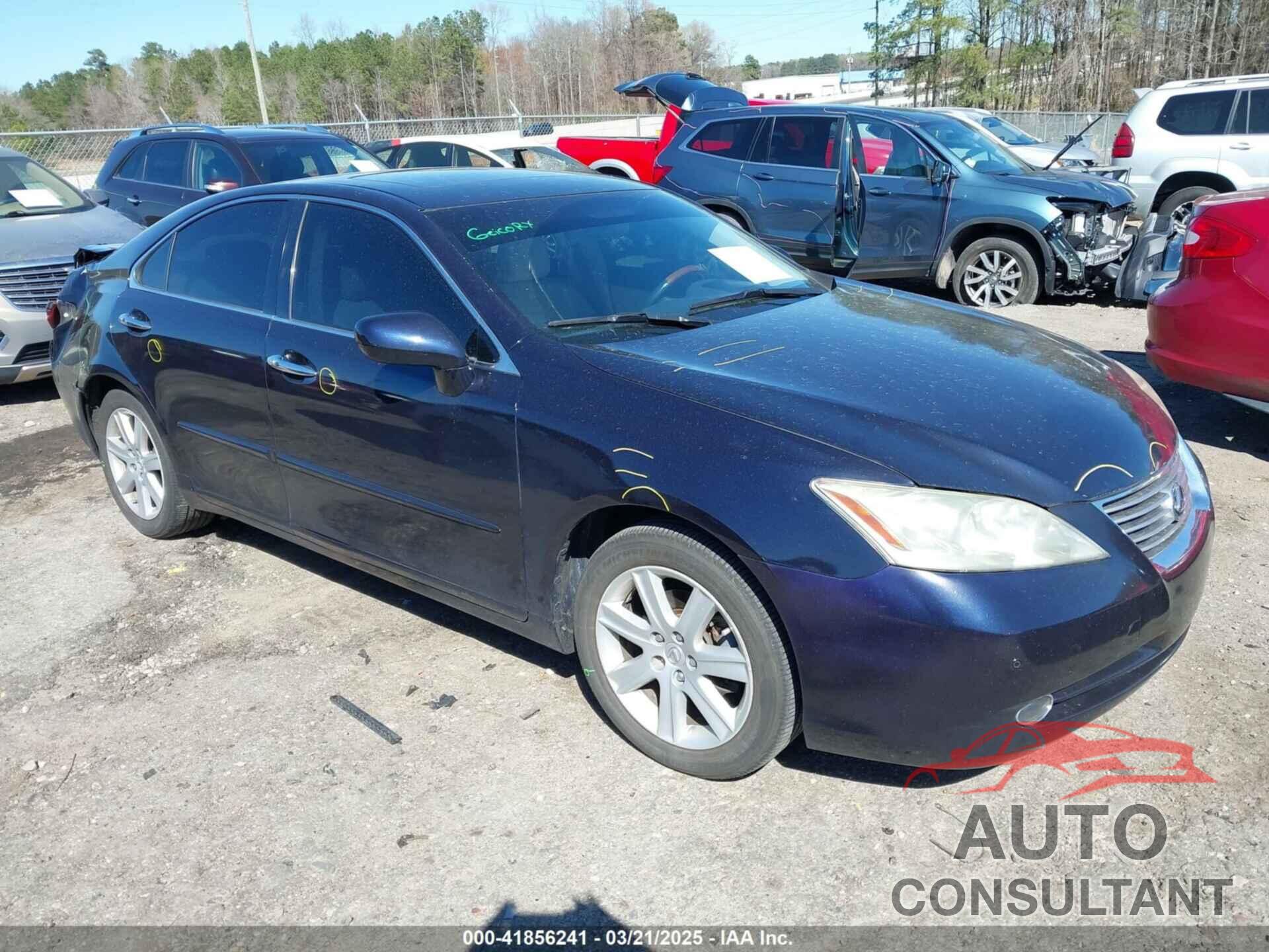 LEXUS ES 350 2009 - JTHBJ46G392276710