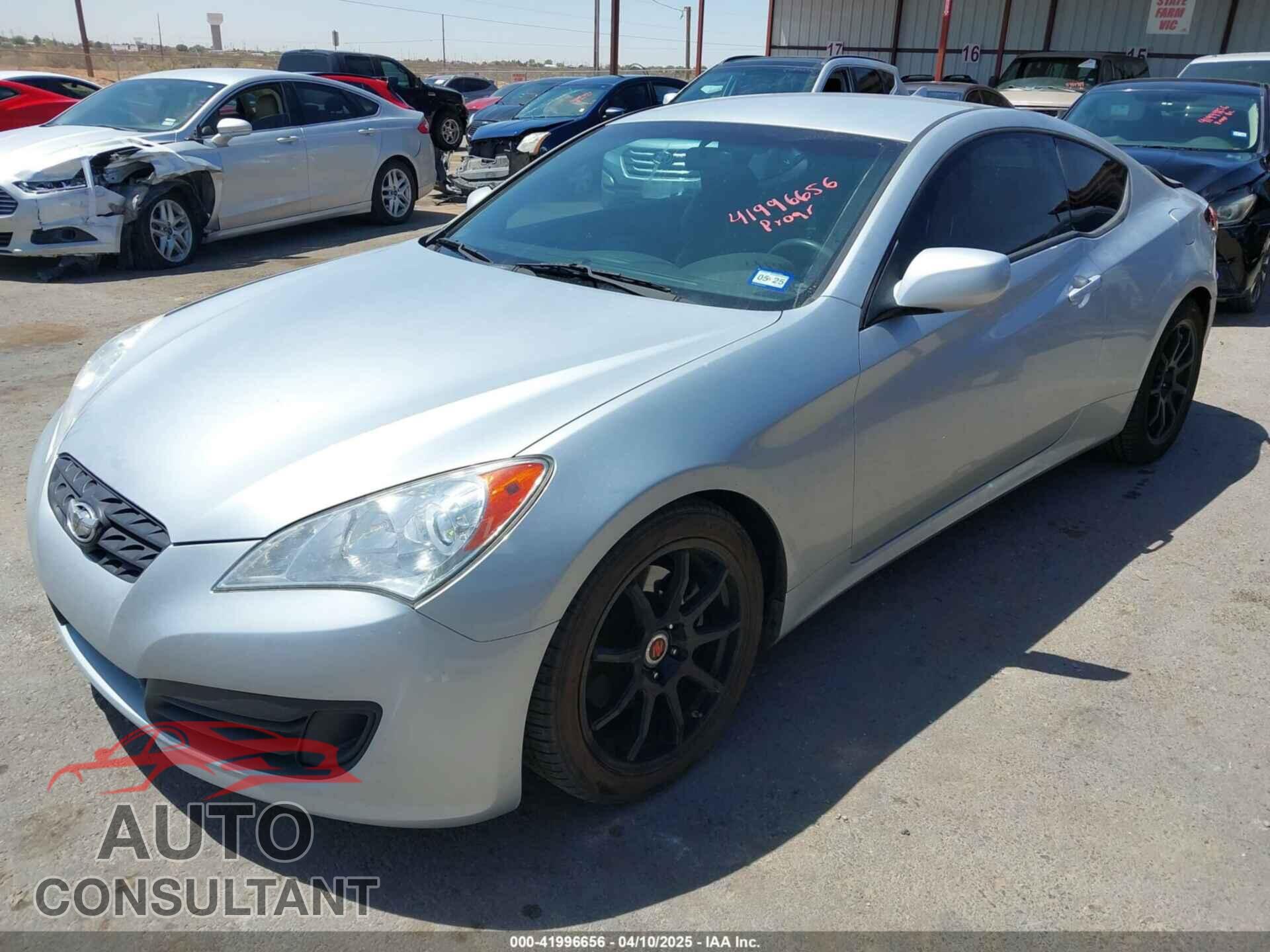 HYUNDAI GENESIS 2012 - KMHHT6KD9CU077844
