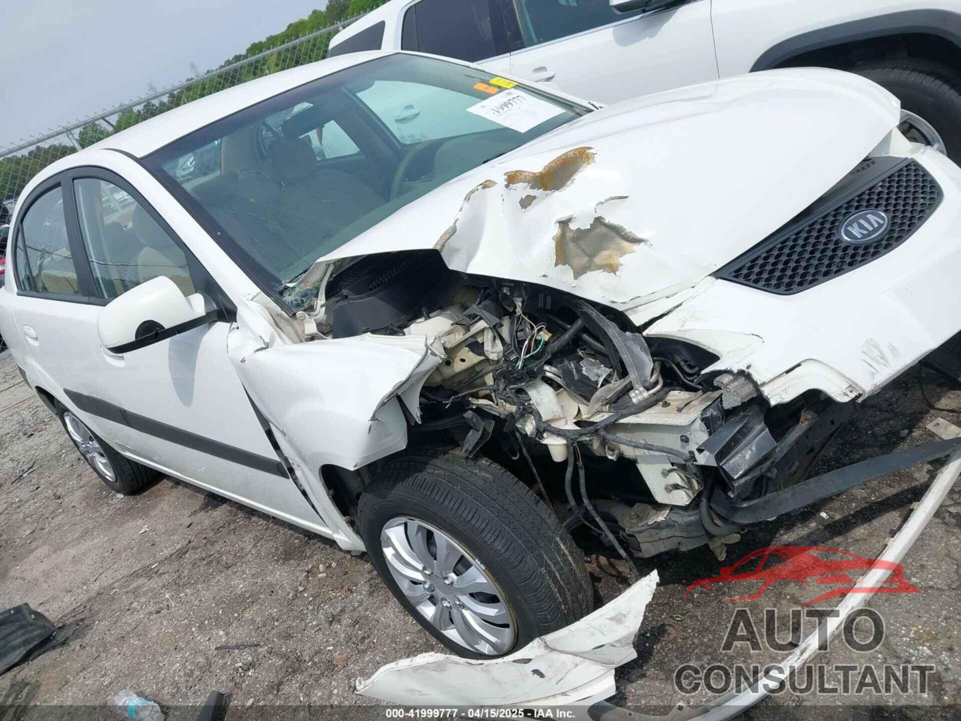 KIA RIO 2009 - KNADE223396505267