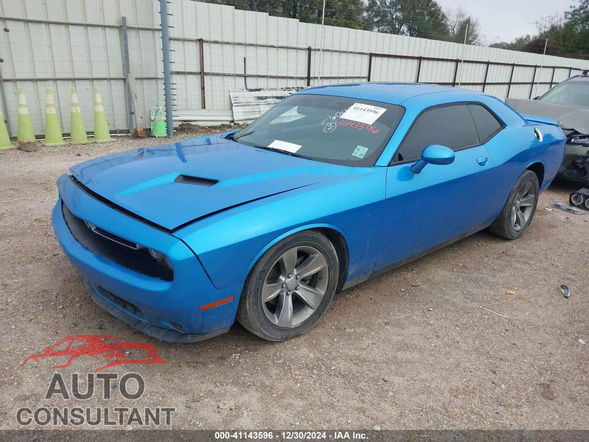 DODGE CHALLENGER 2019 - 2C3CDZAG1KH729192