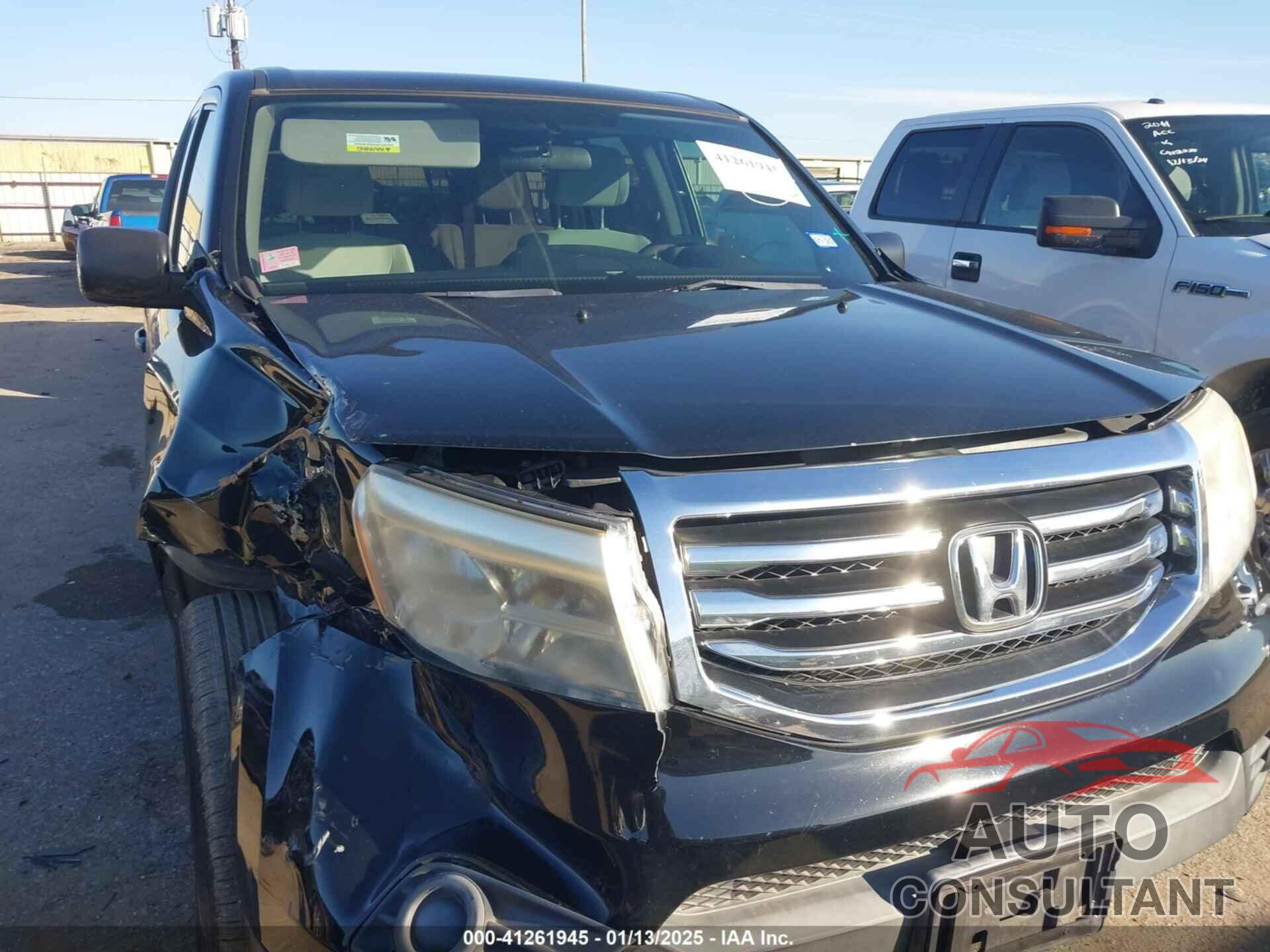 HONDA PILOT 2014 - 5FNYF3H26EB010162