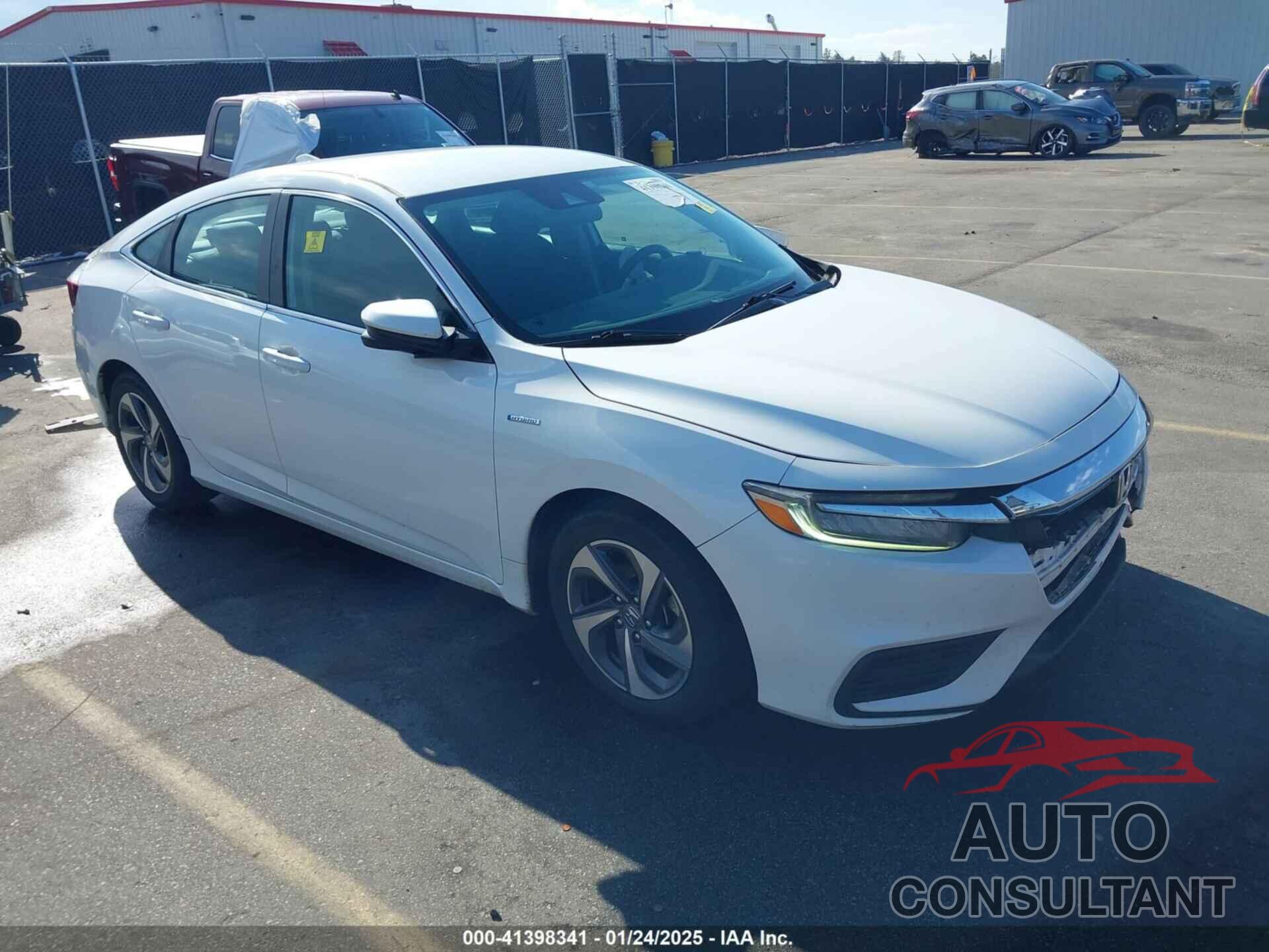 HONDA INSIGHT 2019 - 19XZE4F50KE001436