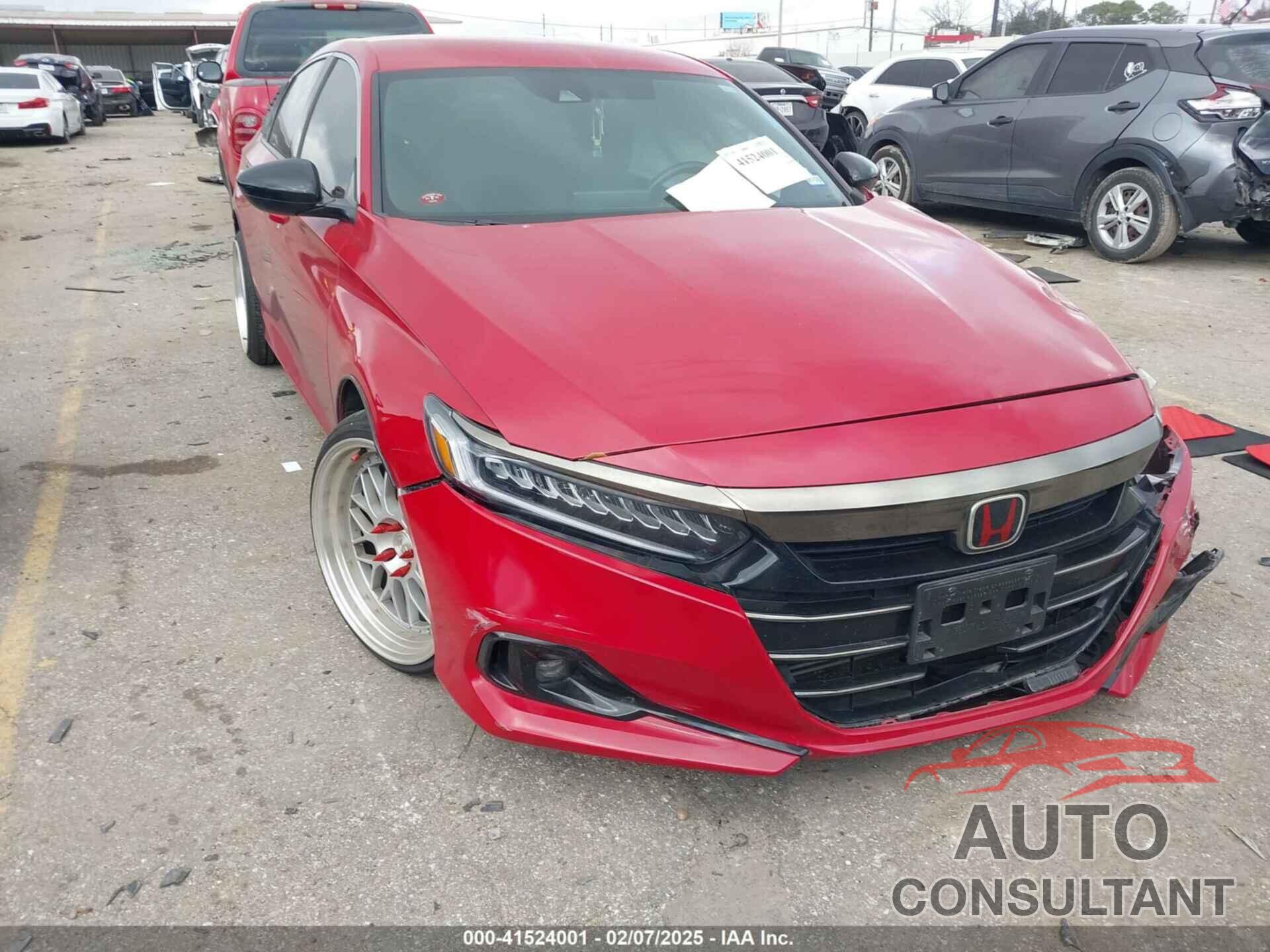 HONDA ACCORD 2022 - 1HGCV1F33NA024673
