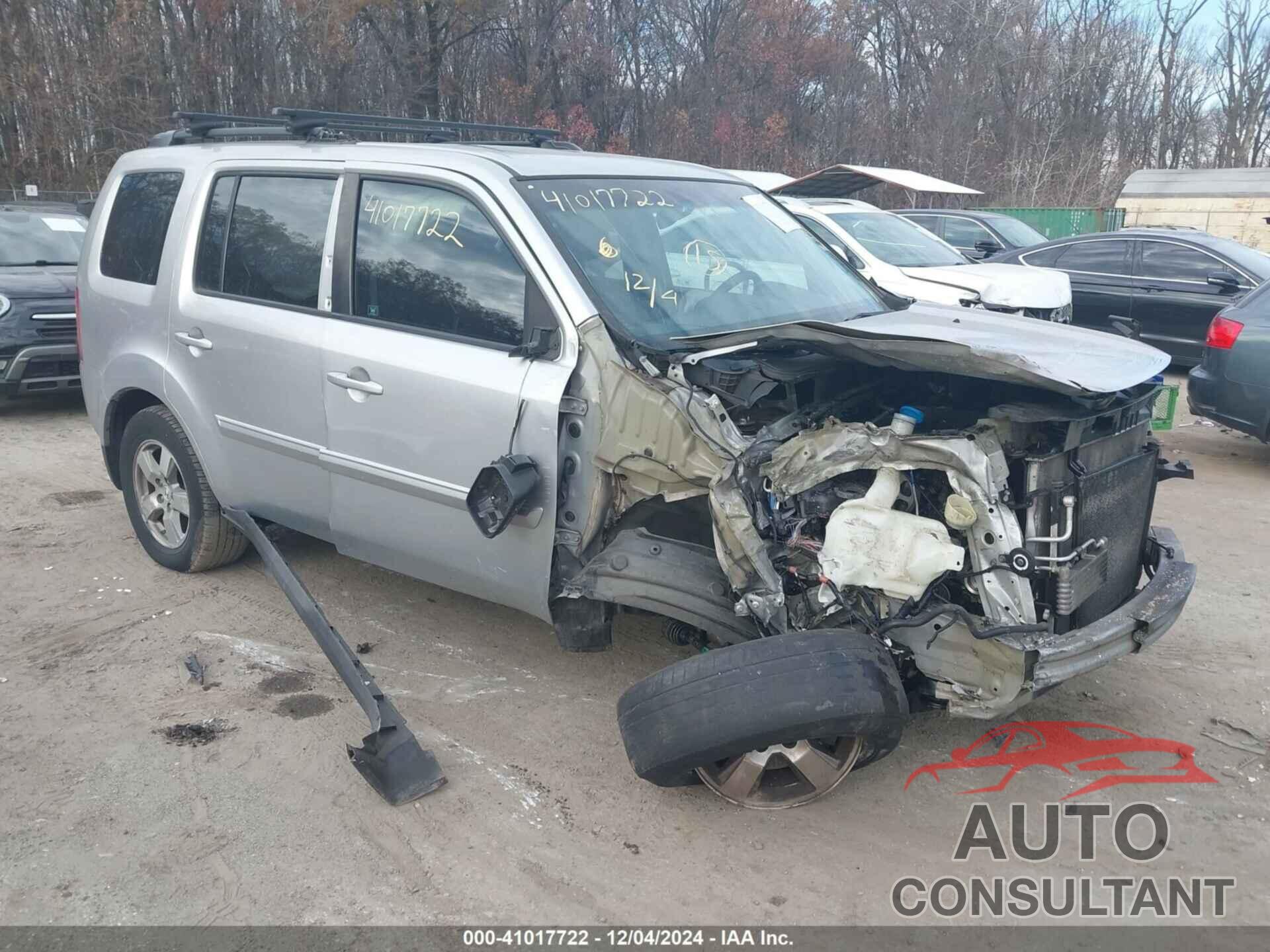 HONDA PILOT 2011 - 5FNYF4H44BB079757