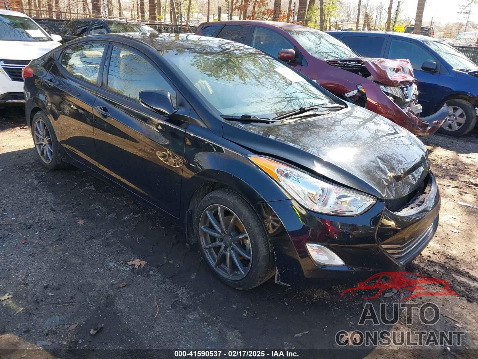 HYUNDAI ELANTRA 2013 - KMHDH4AEXDU670970