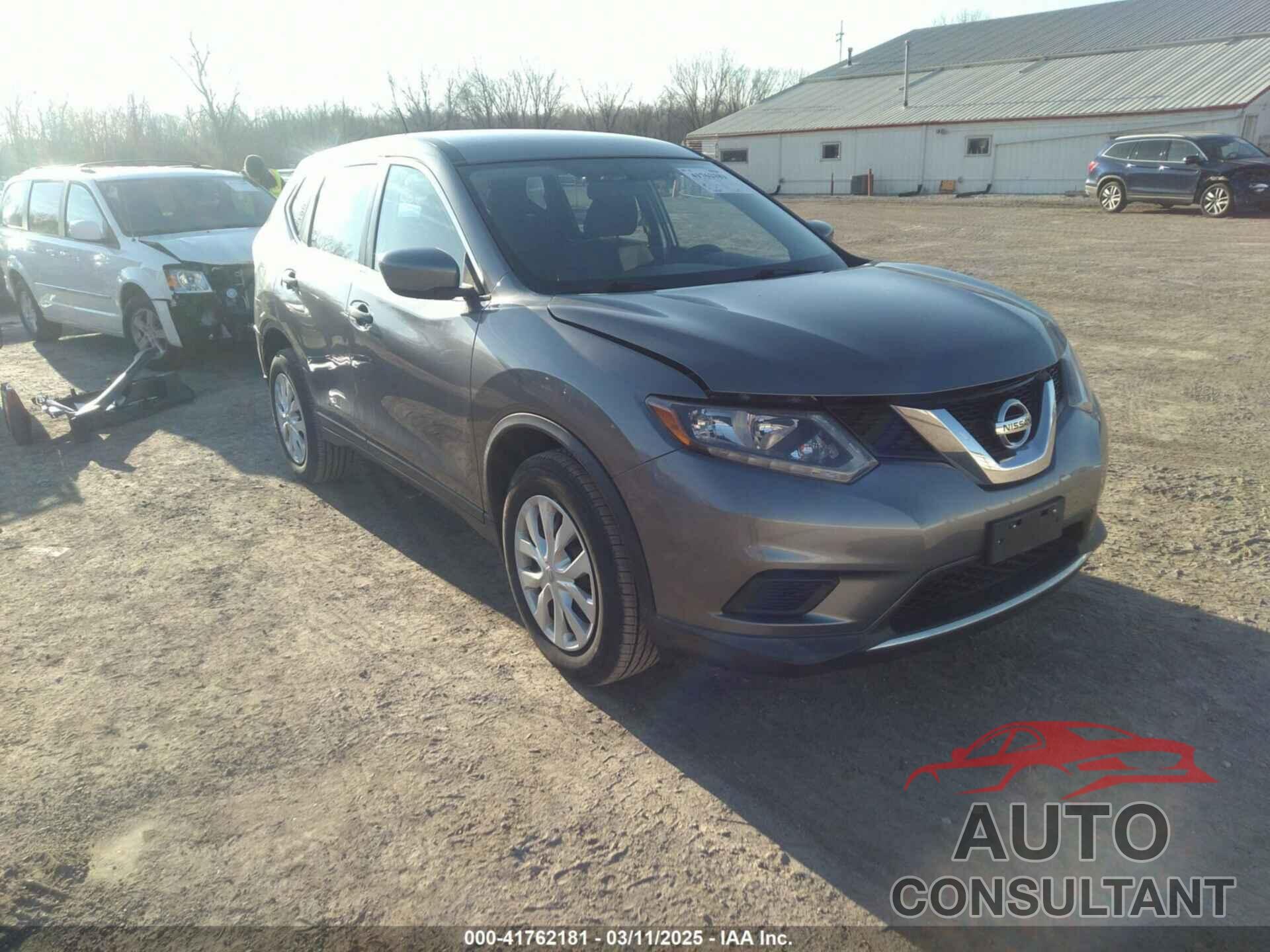 NISSAN ROGUE 2016 - KNMAT2MV8GP666196