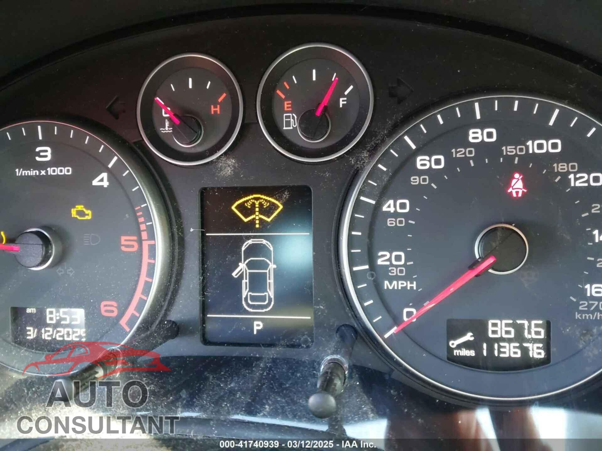 AUDI A3 2012 - WAUKJAFMXCA120986