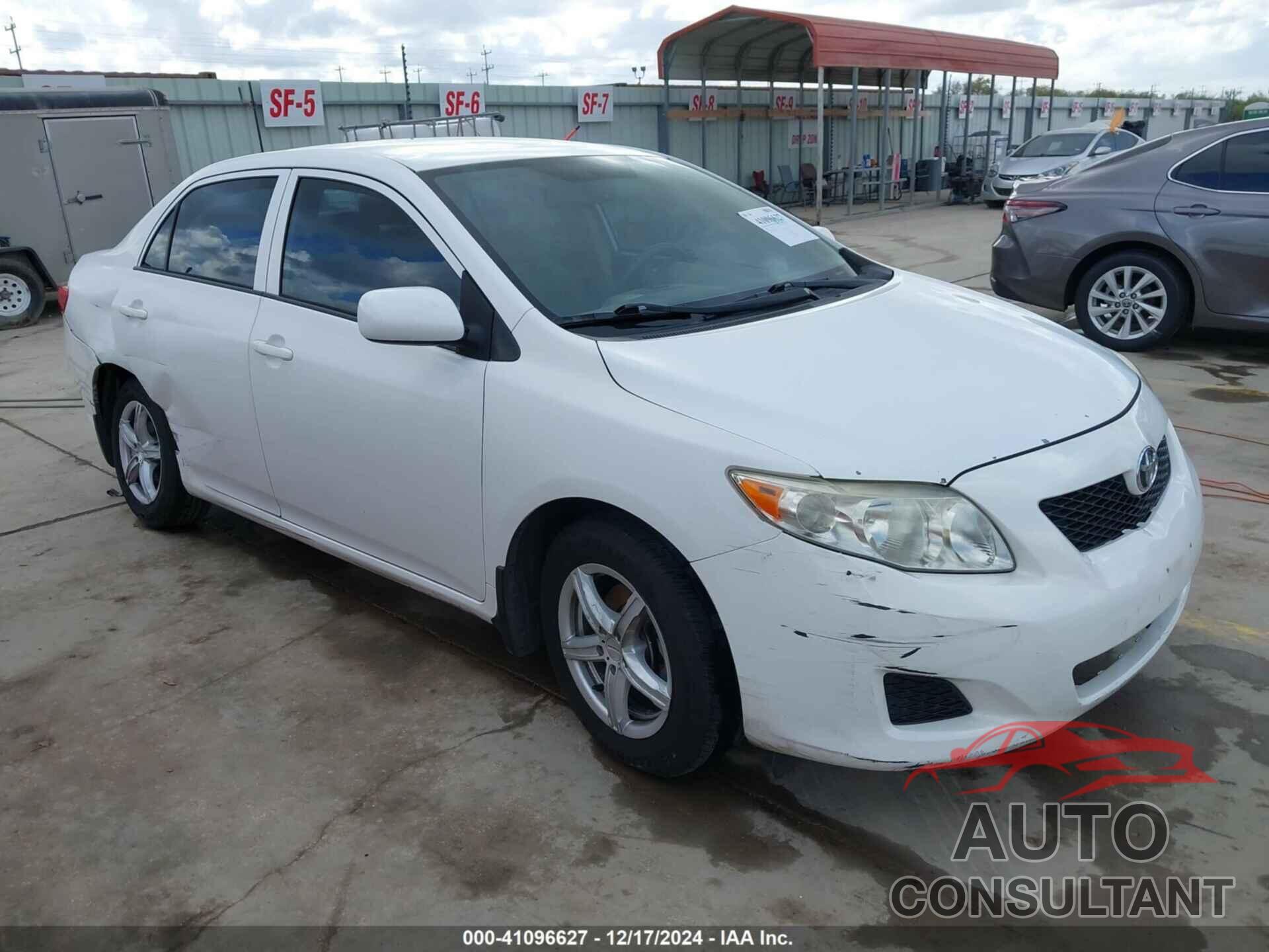 TOYOTA COROLLA 2010 - JTDBU4EE4A9121359