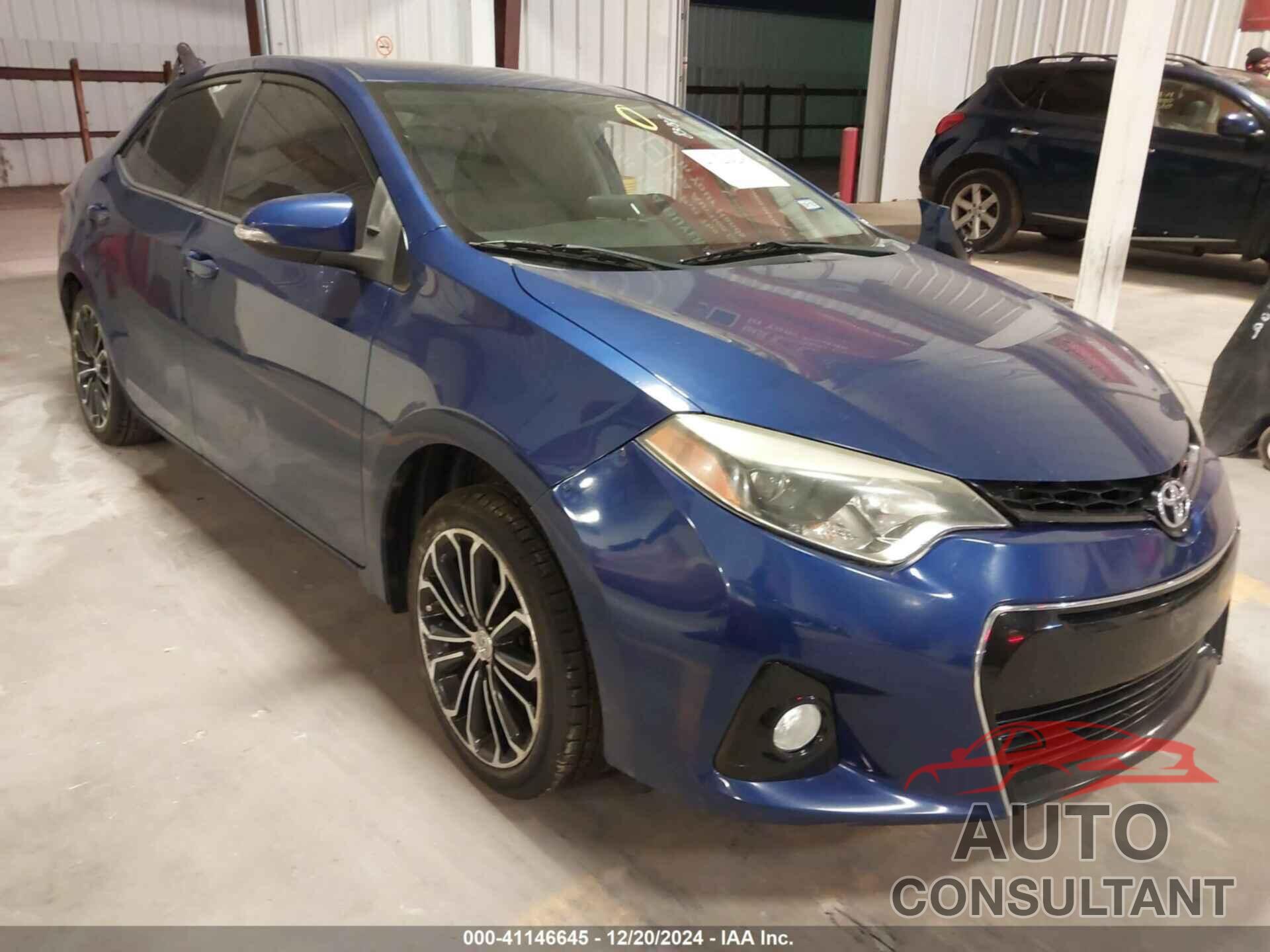 TOYOTA COROLLA 2016 - 2T1BURHE4GC613191