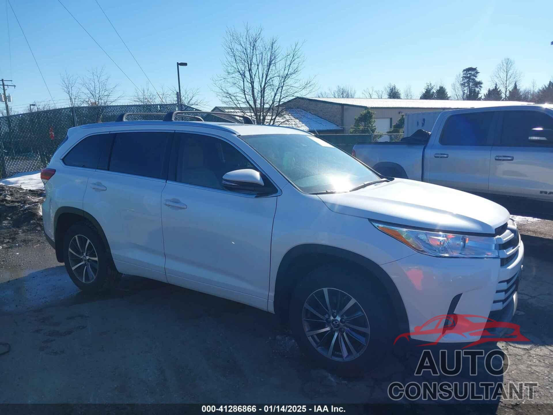 TOYOTA HIGHLANDER 2017 - 5TDJZRFH8HS404300