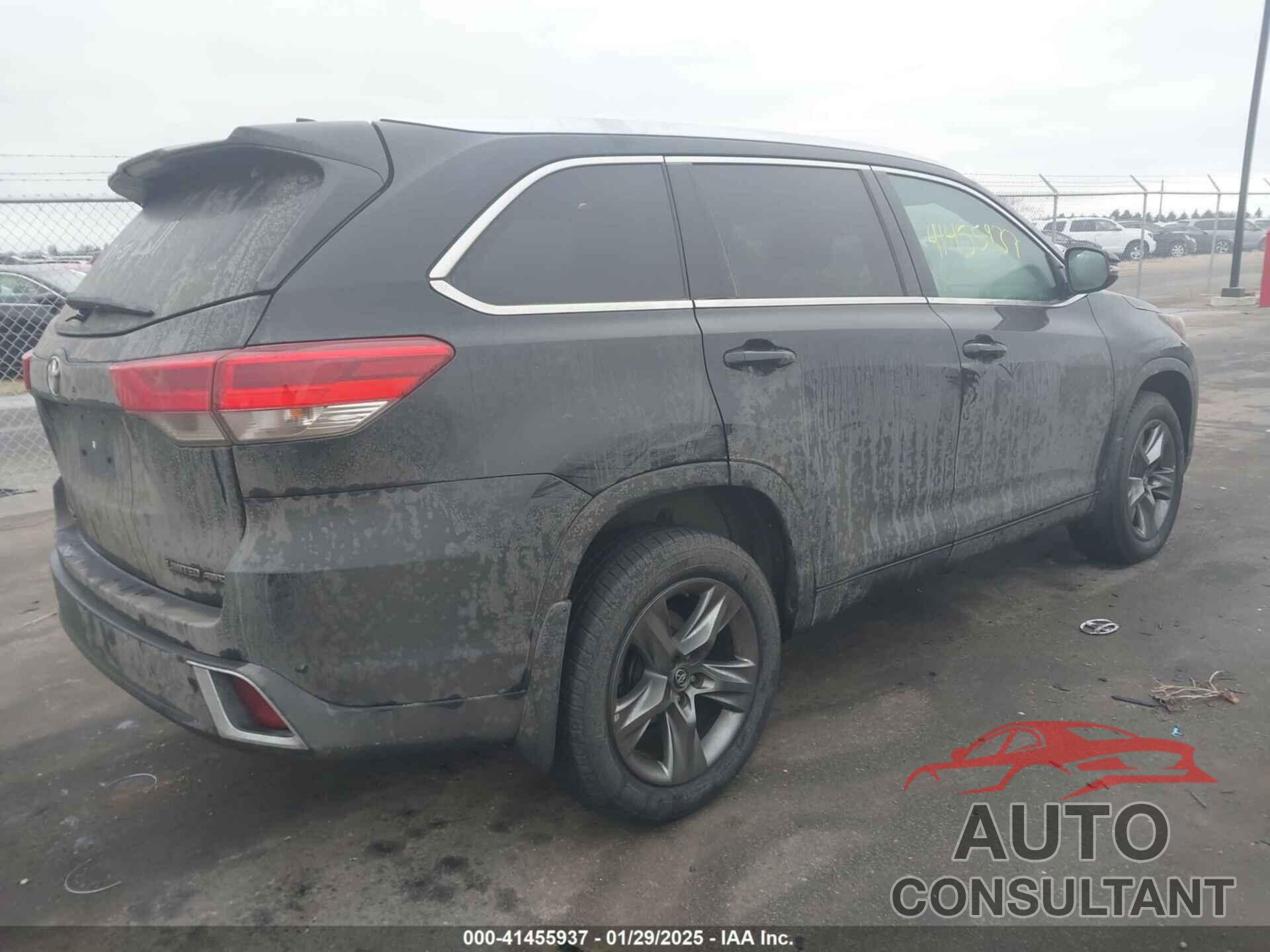 TOYOTA HIGHLANDER 2019 - 5TDDZRFH6KS977765