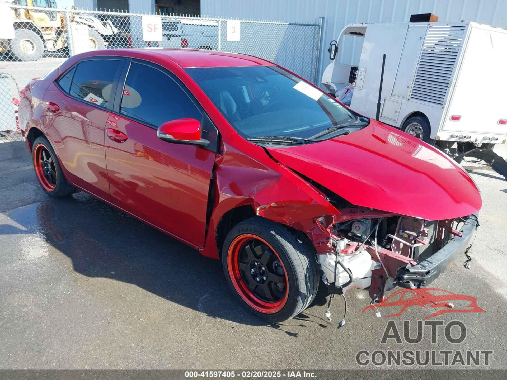 TOYOTA COROLLA 2019 - 5YFBURHE2KP927155