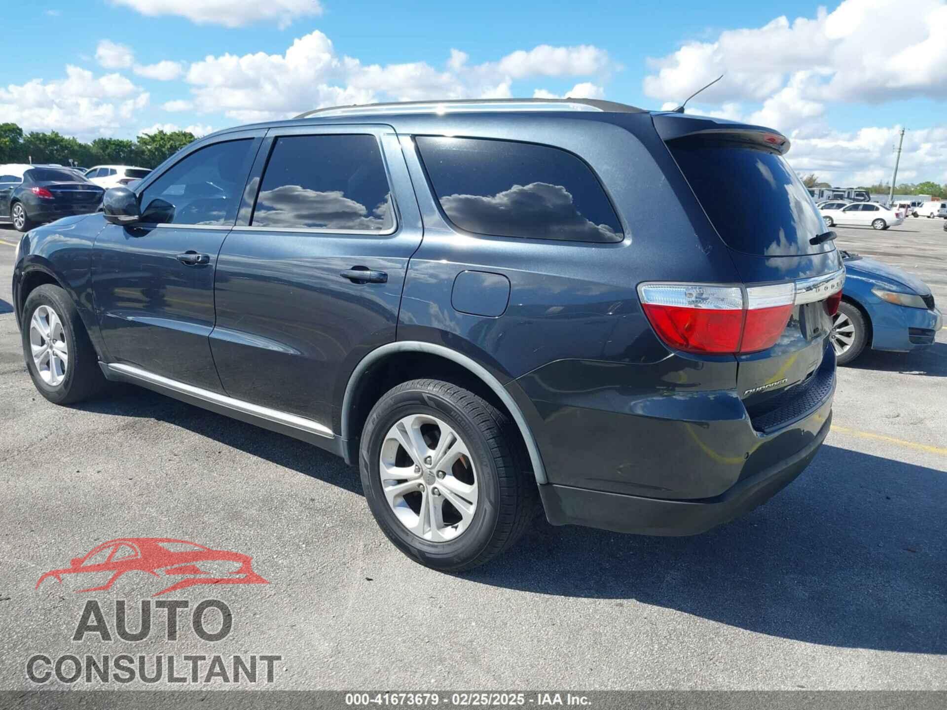 DODGE DURANGO 2012 - 1C4RDHDG8CC275538