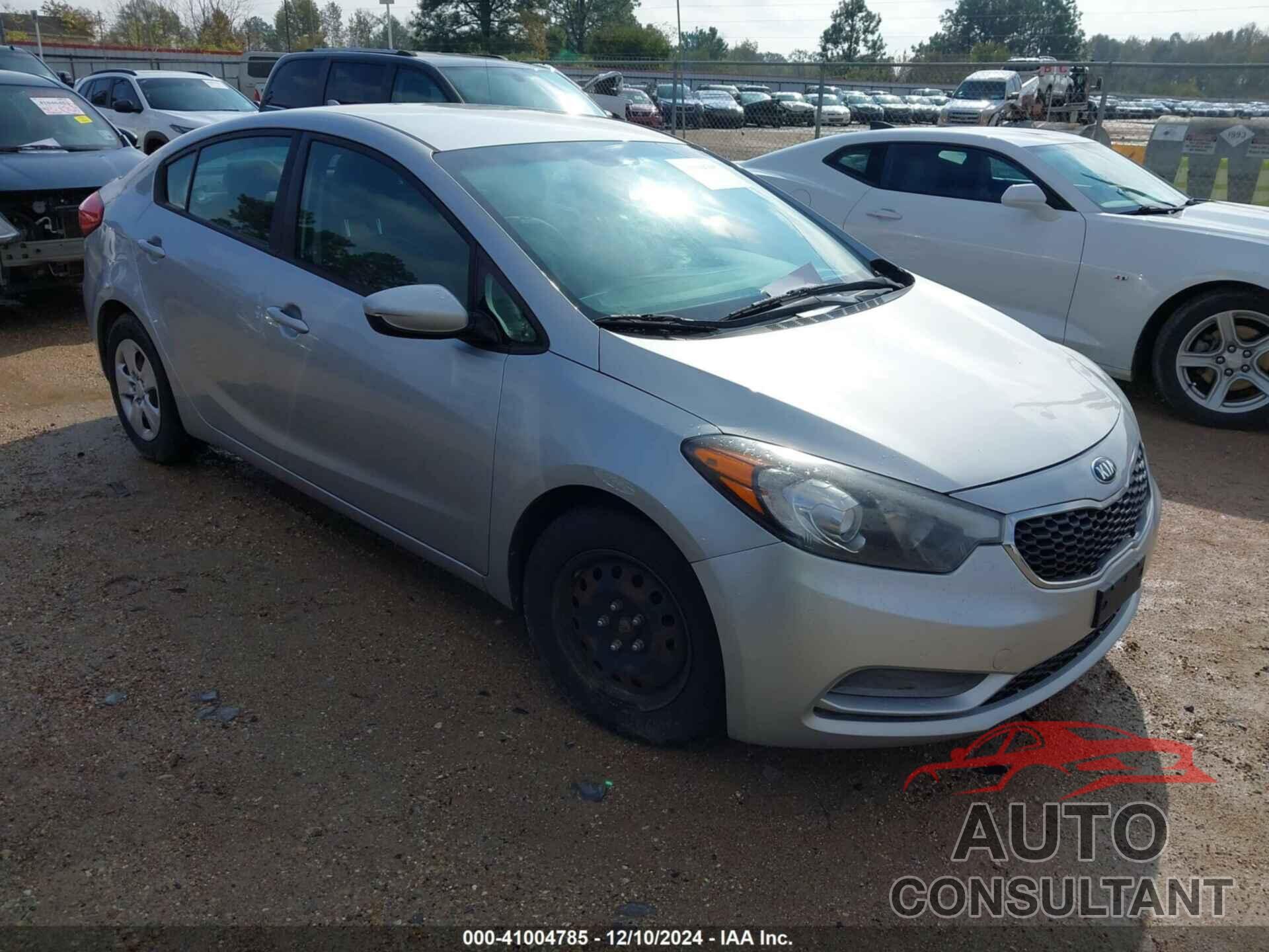 KIA FORTE 2016 - KNAFK4A61G5487105