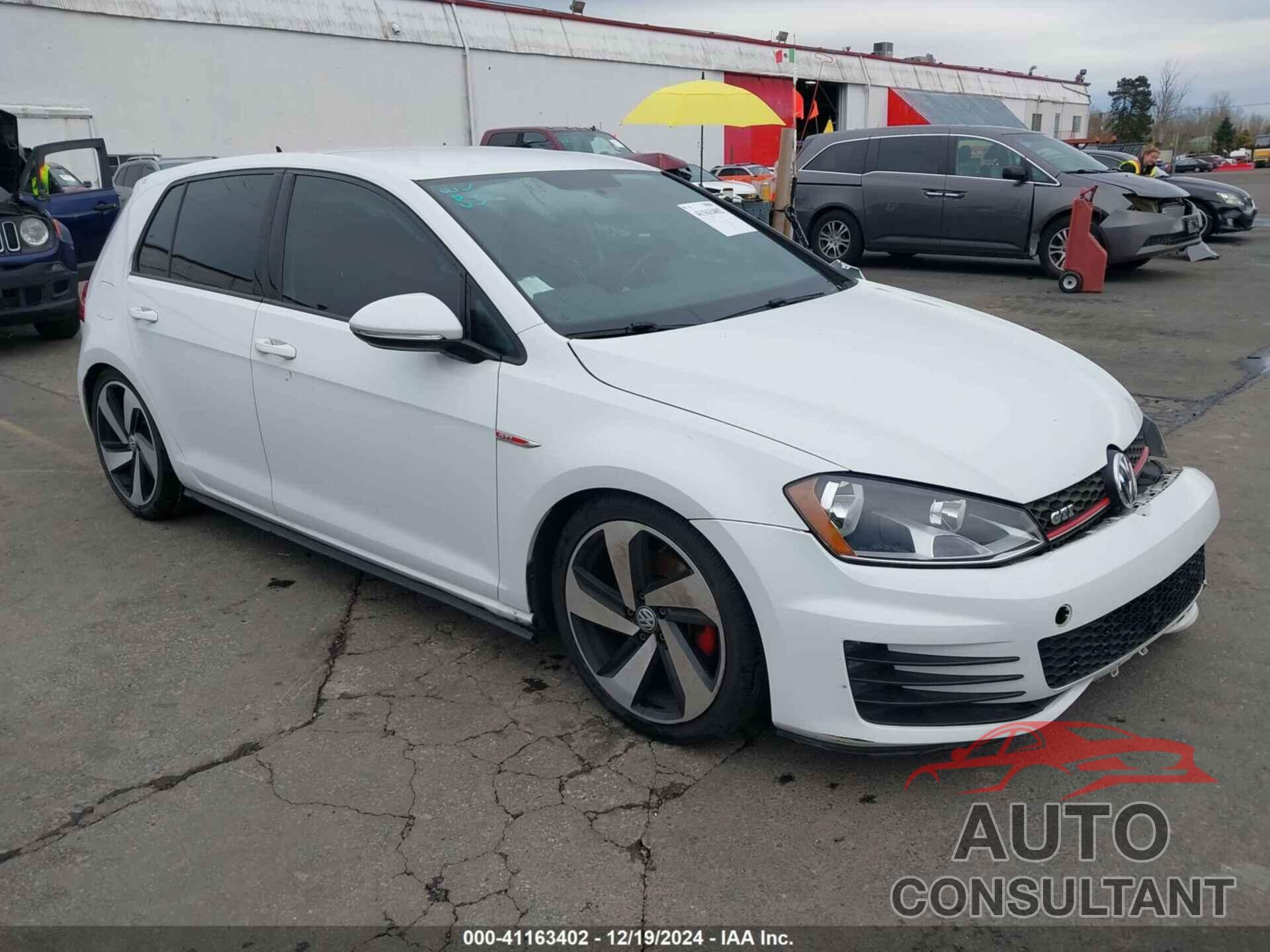 VOLKSWAGEN GOLF GTI 2017 - 3VW4T7AU8HM072315