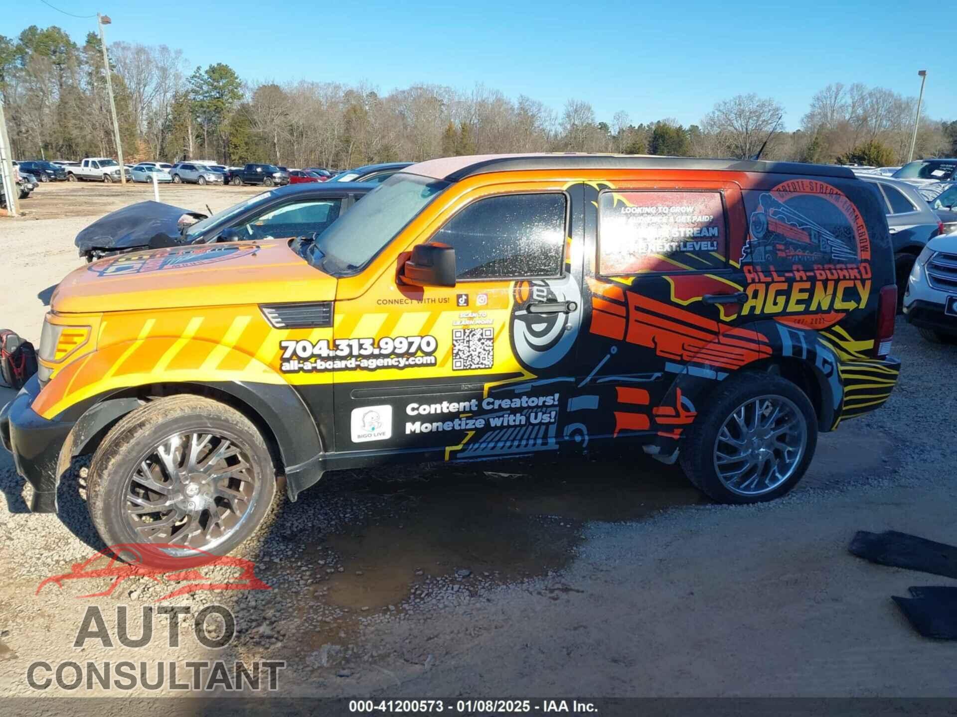 DODGE NITRO 2011 - 1D4PU5GK9BW535743