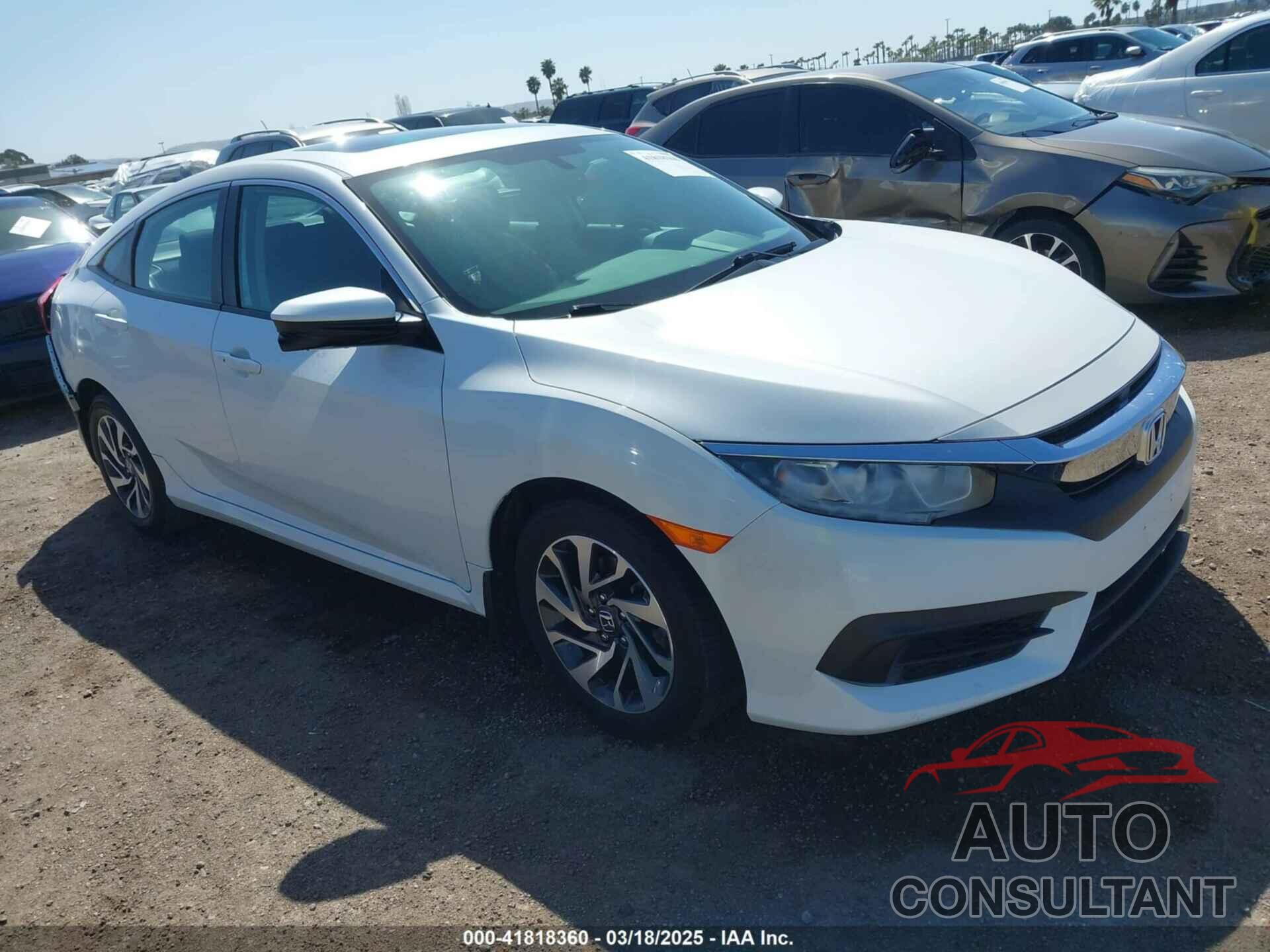 HONDA CIVIC 2016 - 19XFC2F75GE086862