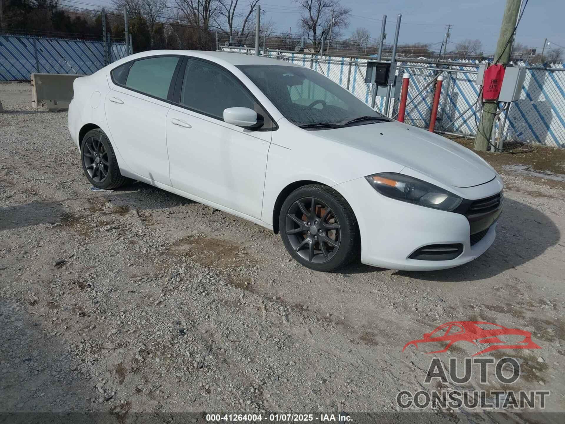 DODGE DART 2016 - 1C3CDFAA9GD608179