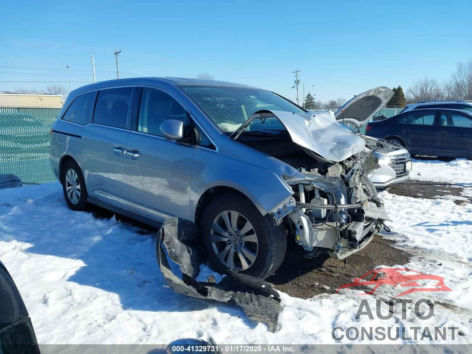 HONDA ODYSSEY 2017 - 5FNRL5H6XHB003389