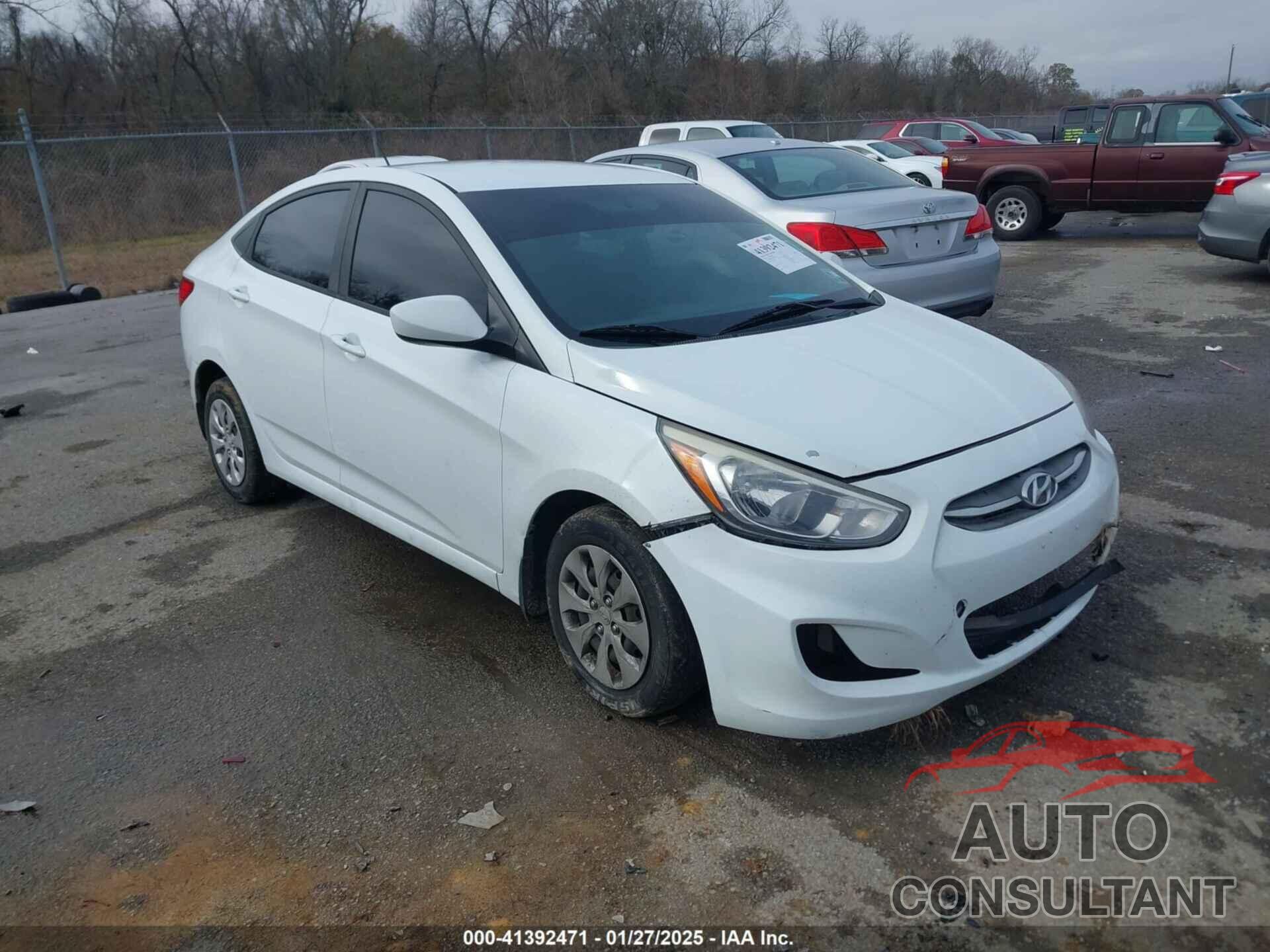 HYUNDAI ACCENT 2016 - KMHCT4AEXGU092447