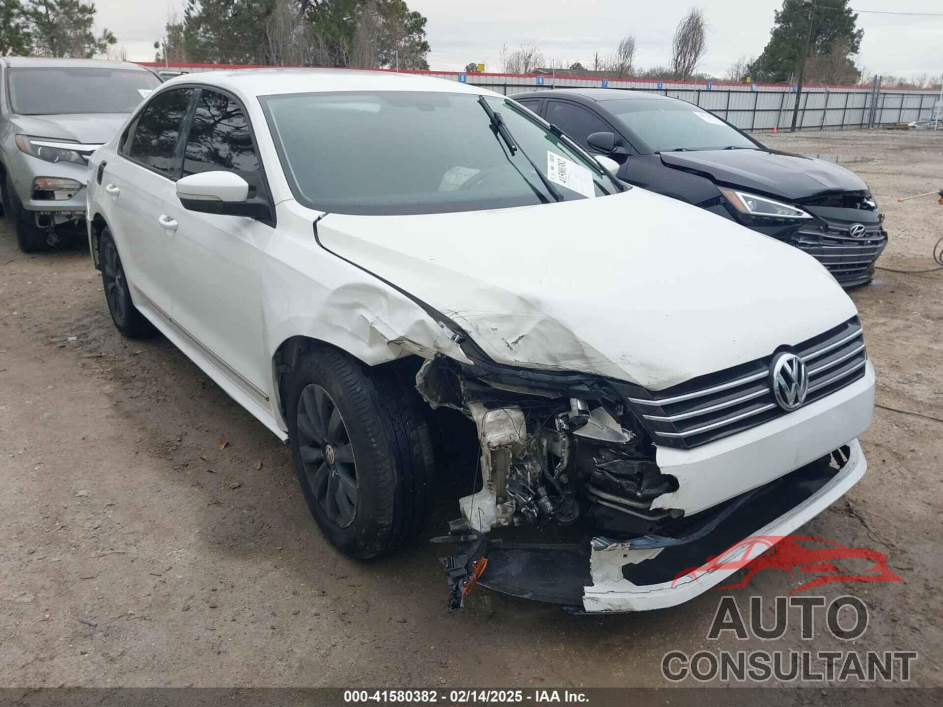 VOLKSWAGEN PASSAT 2012 - 1VWAP7A30CC027913