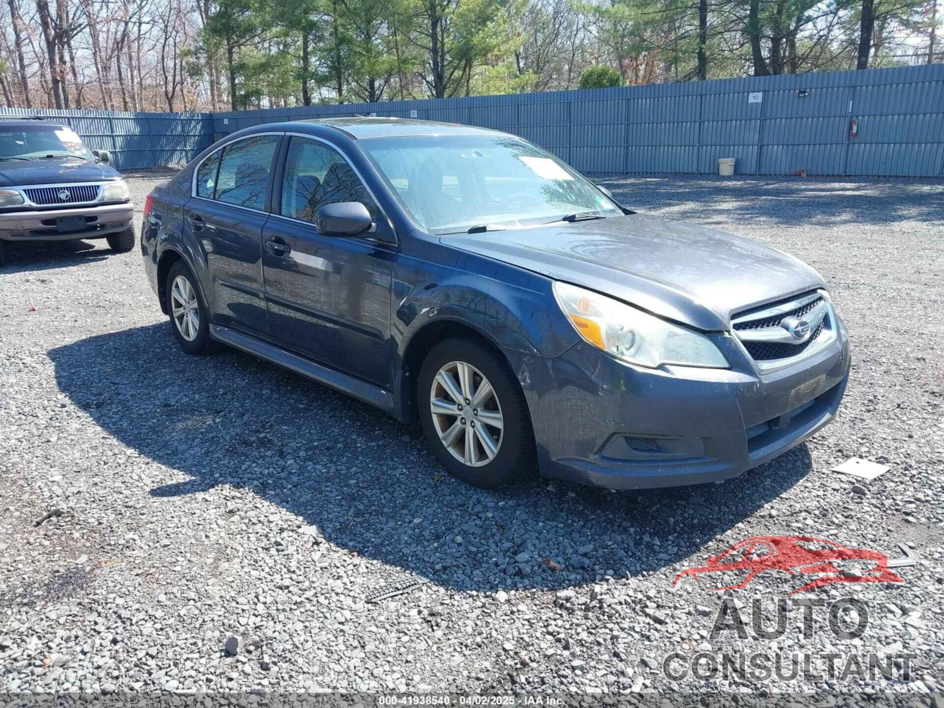 SUBARU LEGACY 2012 - 4S3BMBG60C3019699
