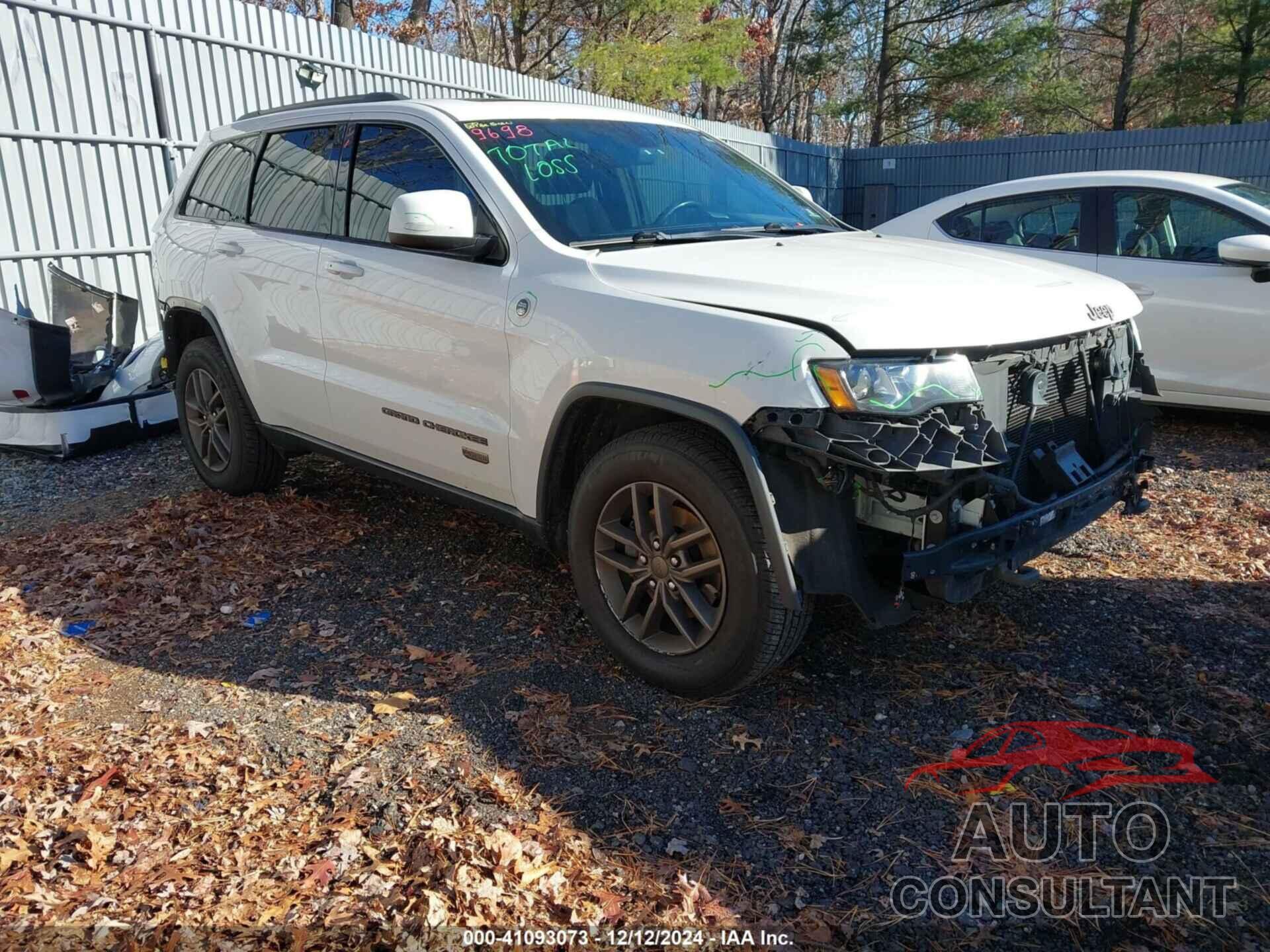 JEEP GRAND CHEROKEE 2016 - 1C4RJFAG9GC427964