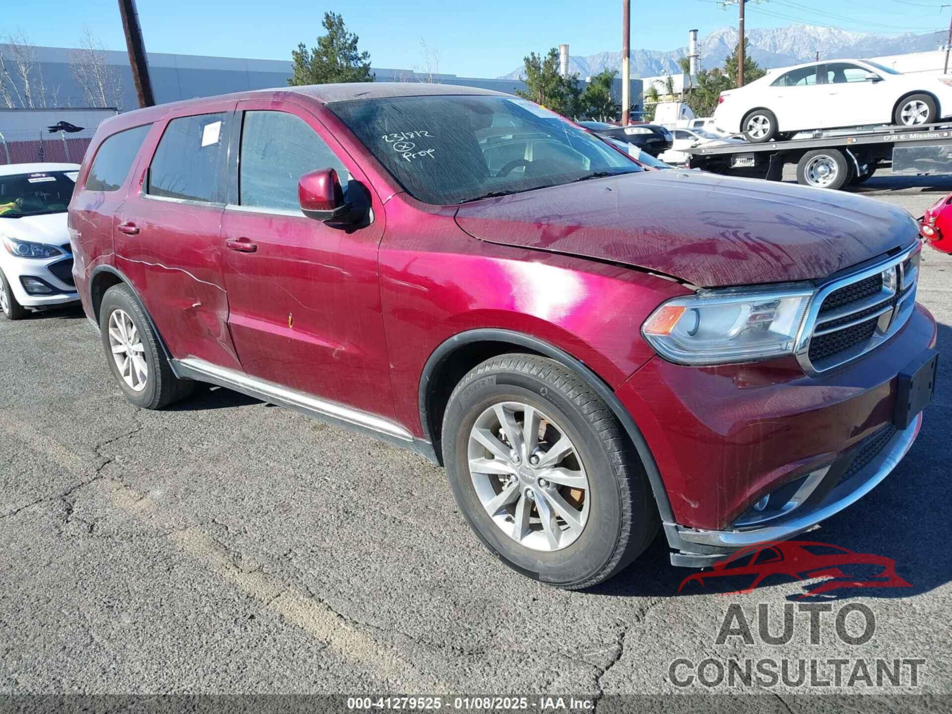 DODGE DURANGO 2018 - 1C4RDHAG0JC231812