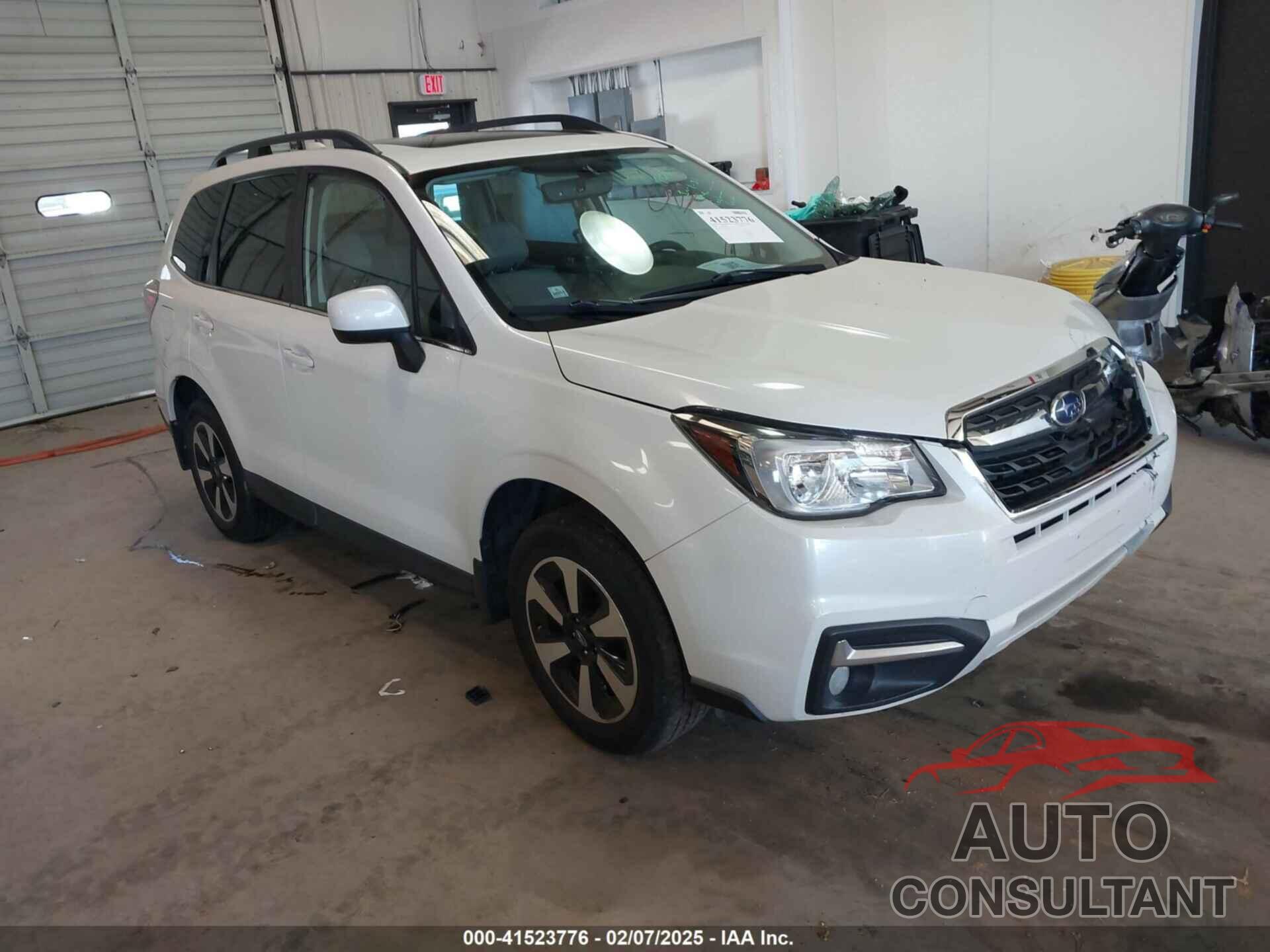 SUBARU FORESTER 2018 - JF2SJAJC2JH475593