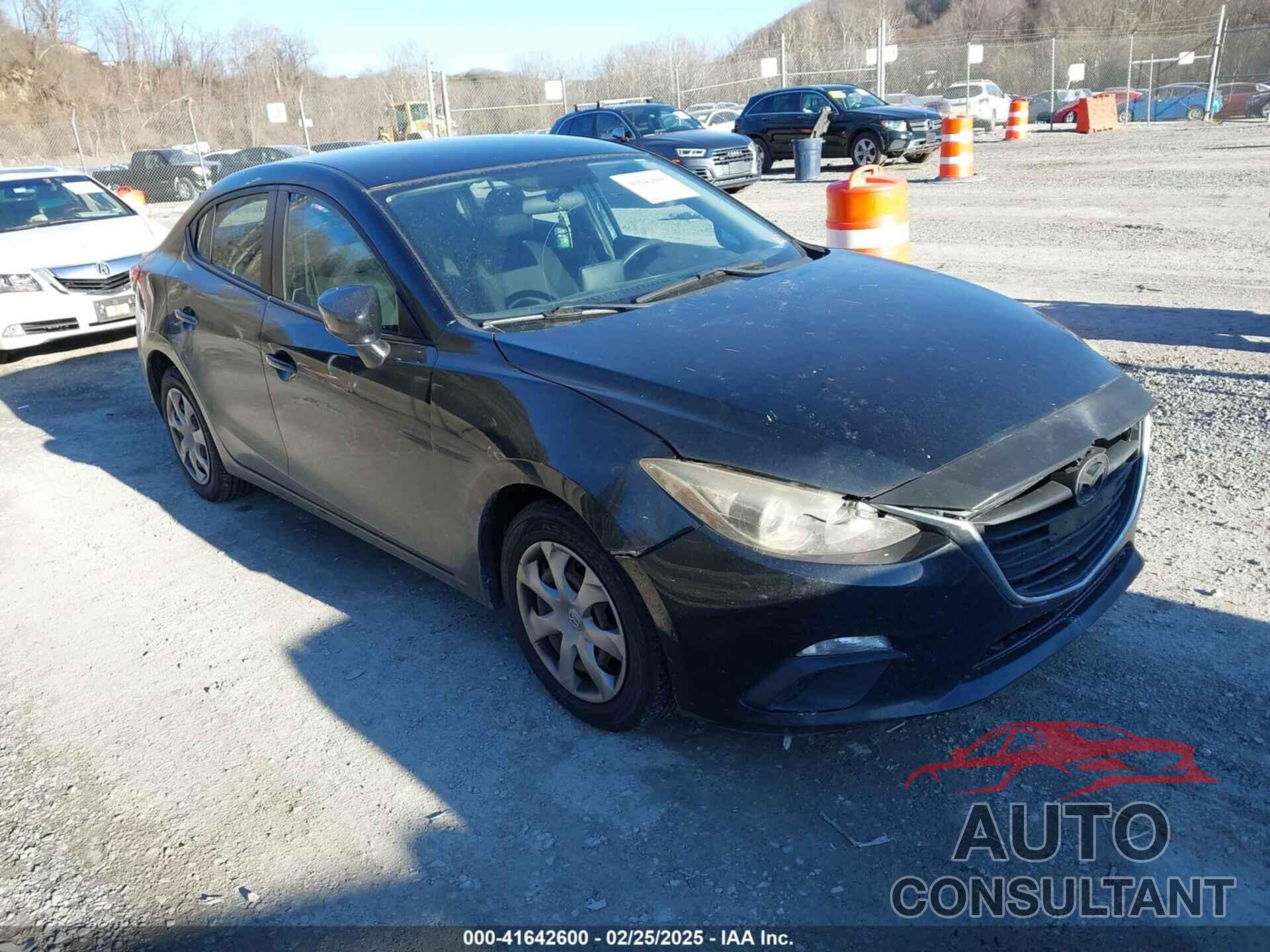 MAZDA MAZDA3 2015 - JM1BM1U77F1249487