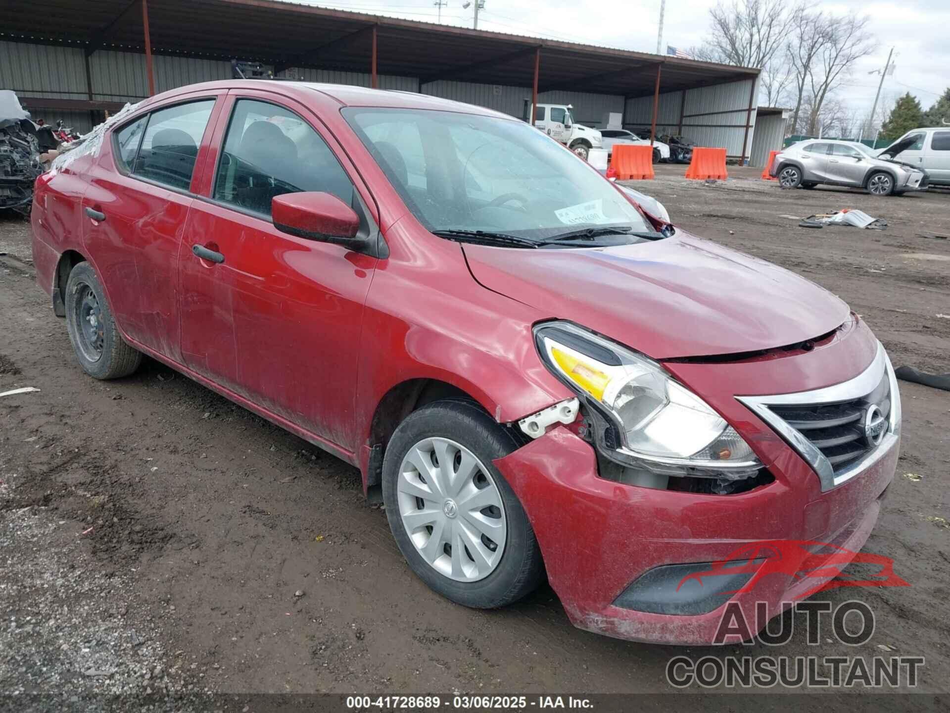 NISSAN VERSA 2019 - 3N1CN7AP9KL822680