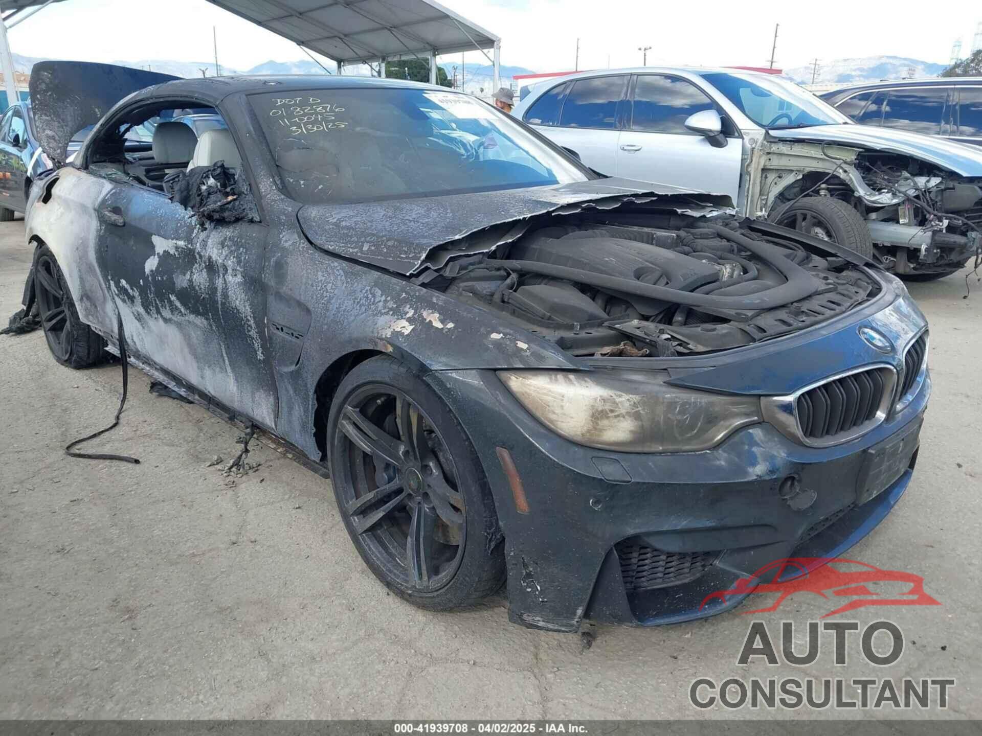BMW M4 2016 - WBS3U9C58GP969536