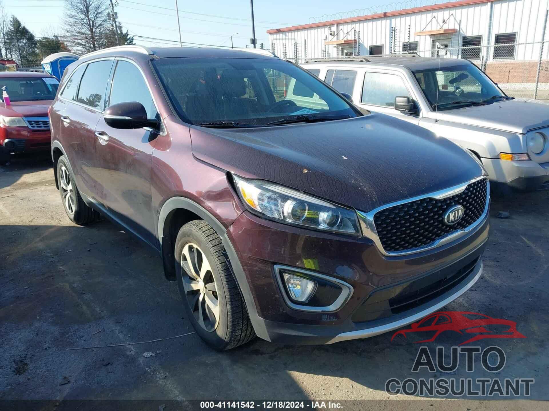 KIA SORENTO 2016 - 5XYPH4A19GG020483