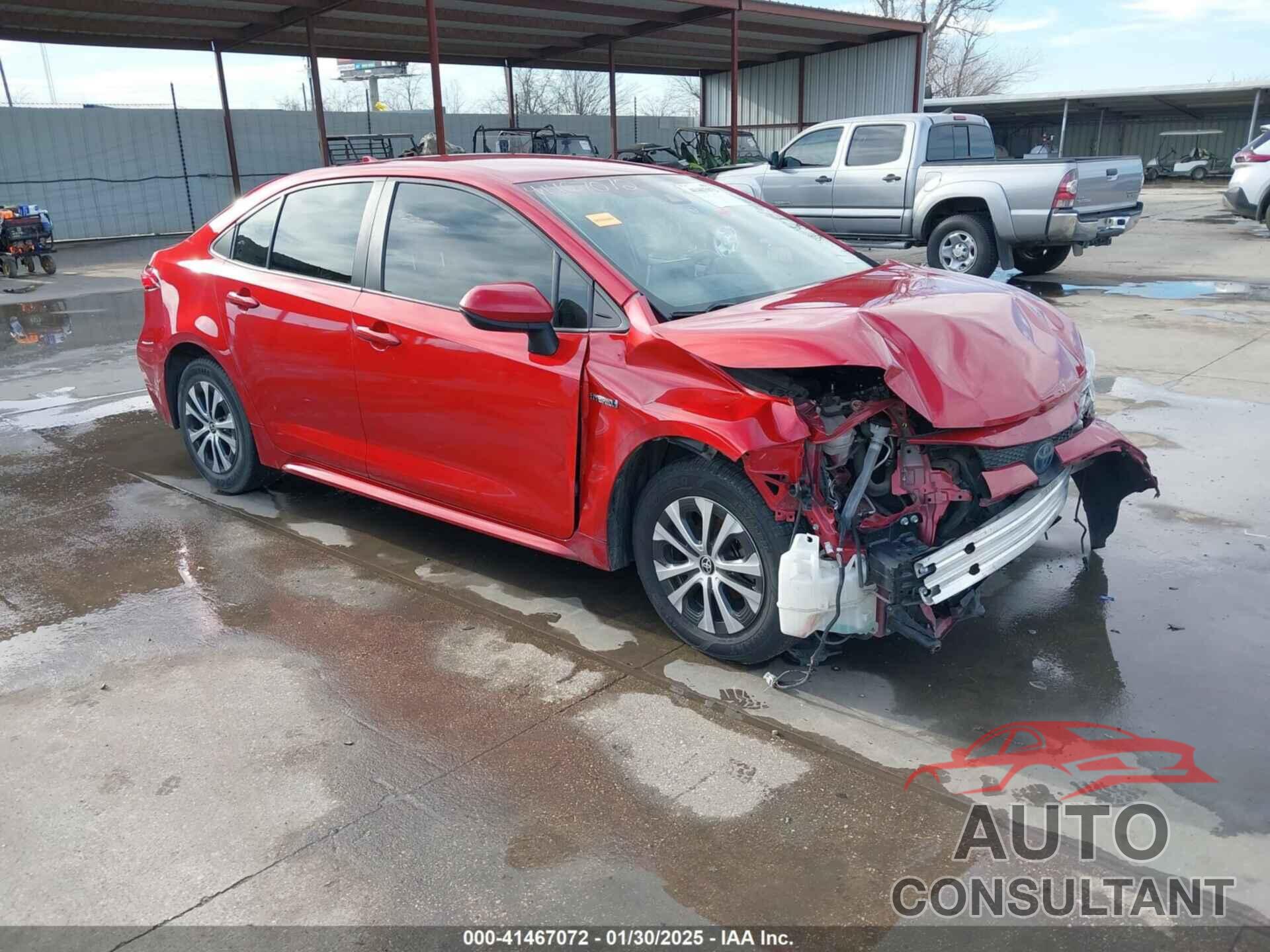 TOYOTA COROLLA 2021 - JTDEAMDE6MJ030958