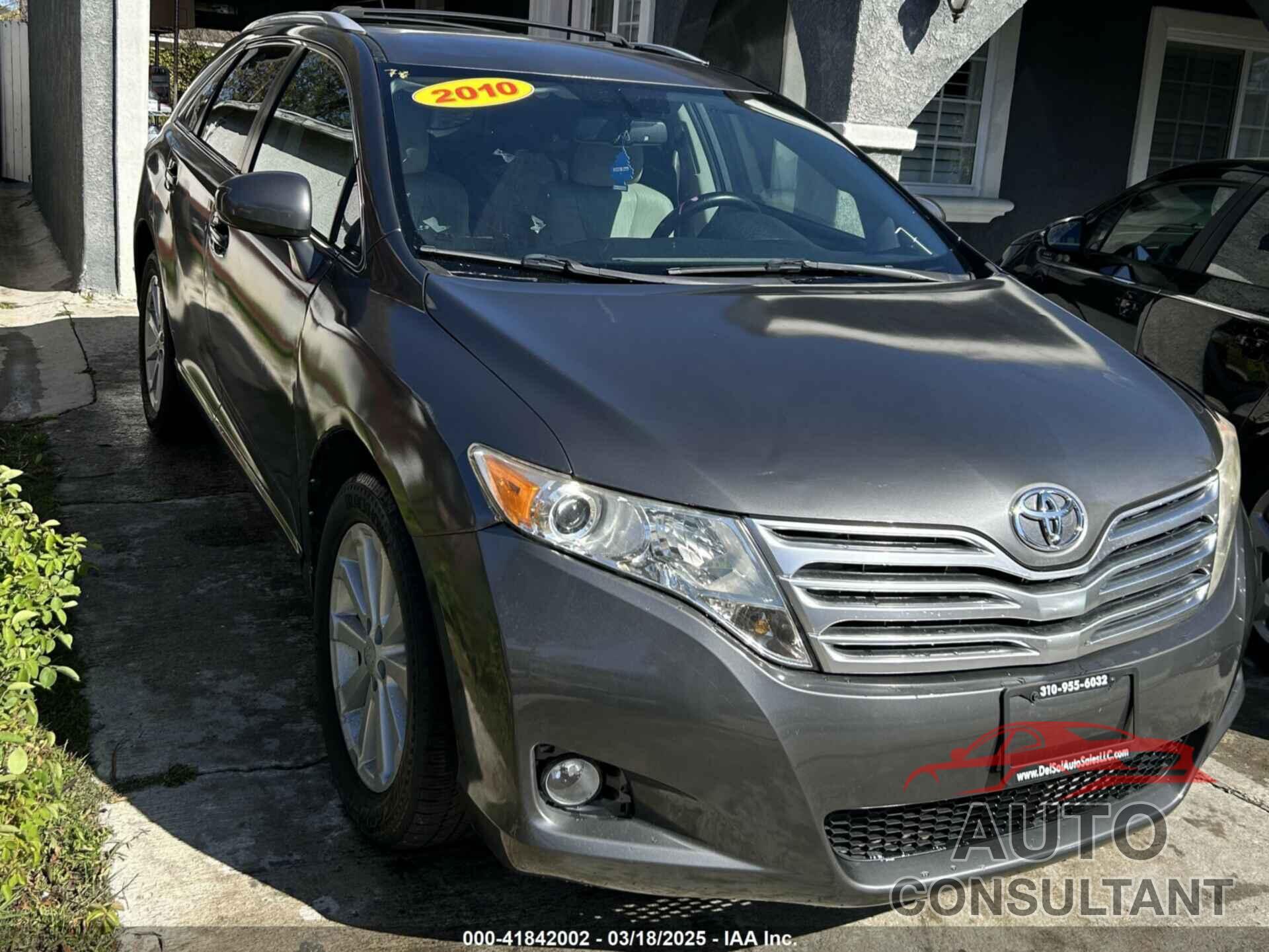 TOYOTA VENZA 2010 - 4T3ZA3BB0AU032898
