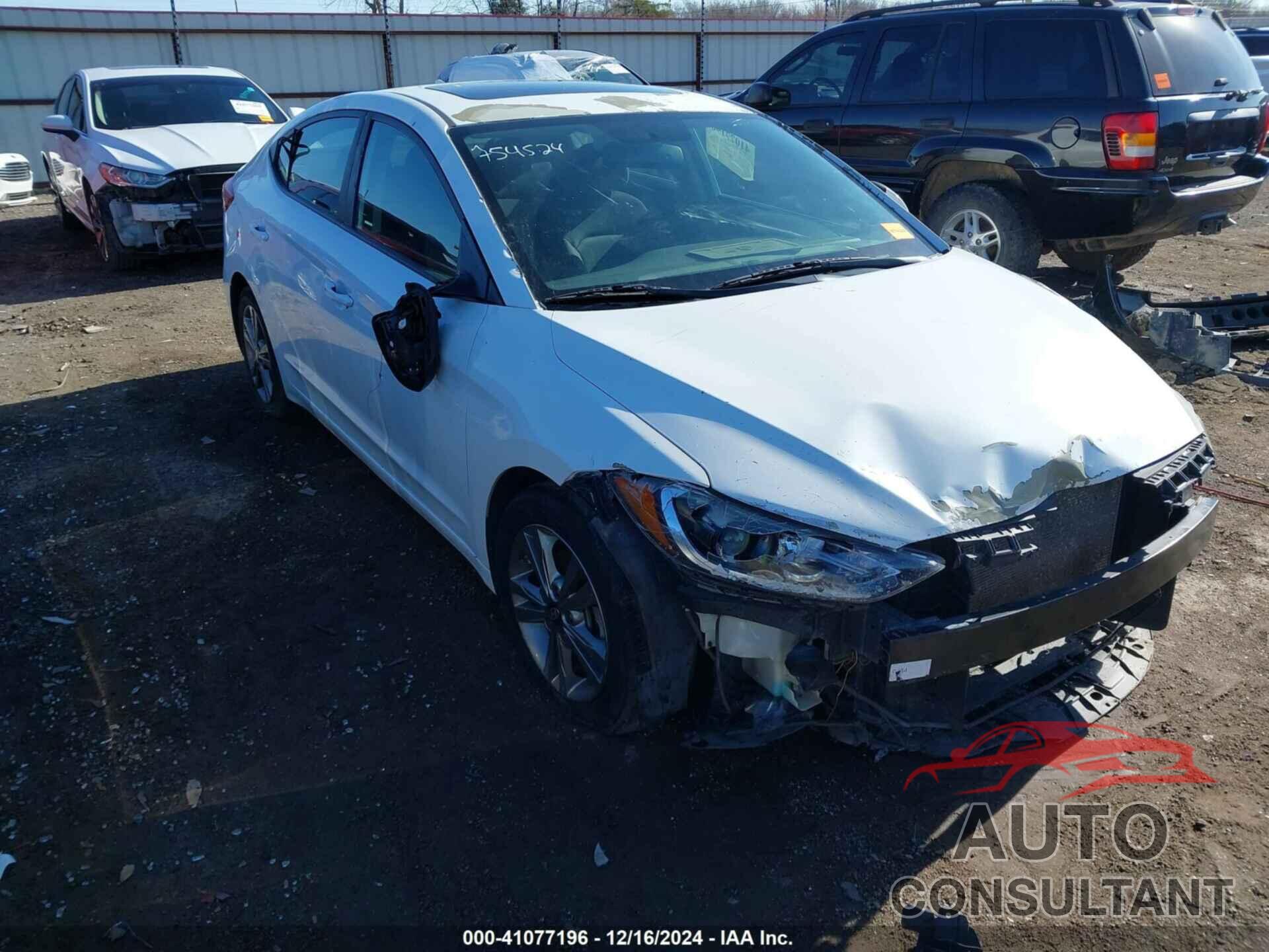 HYUNDAI ELANTRA 2018 - 5NPD84LF2JH256906