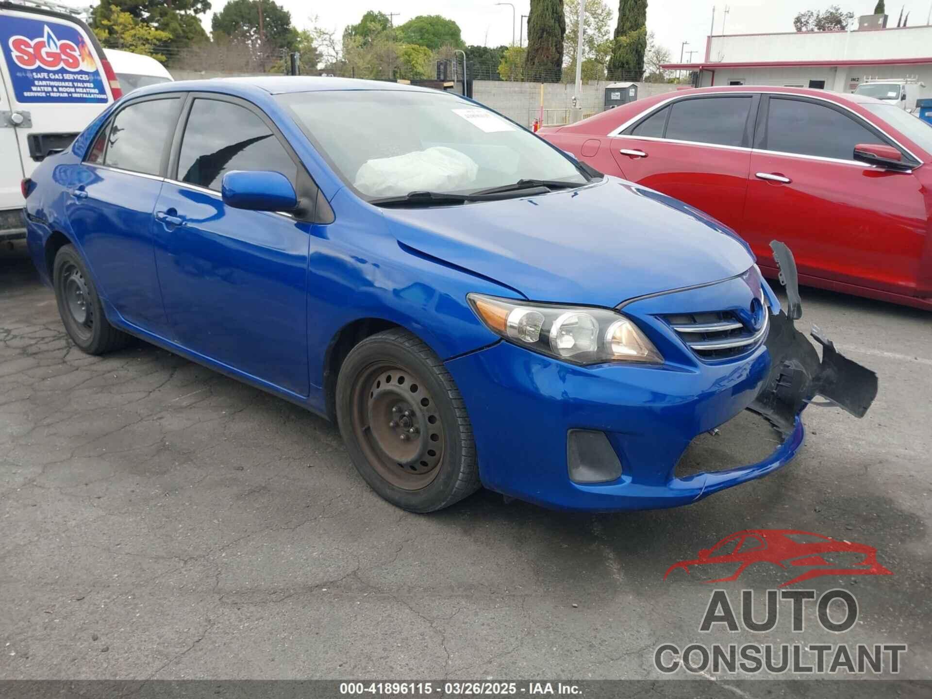 TOYOTA COROLLA 2013 - 5YFBU4EE8DP166741