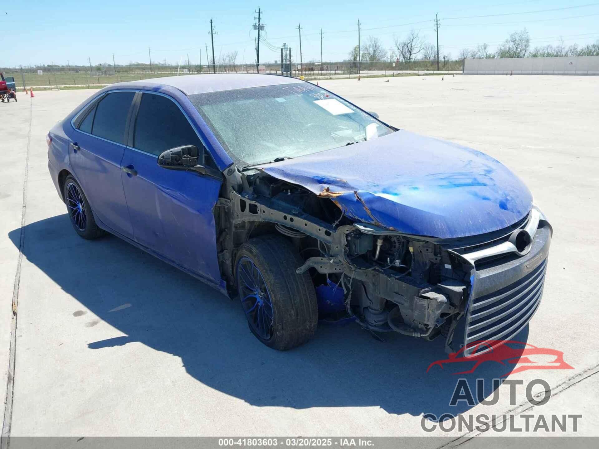 TOYOTA CAMRY 2015 - 4T4BF1FK3FR480950