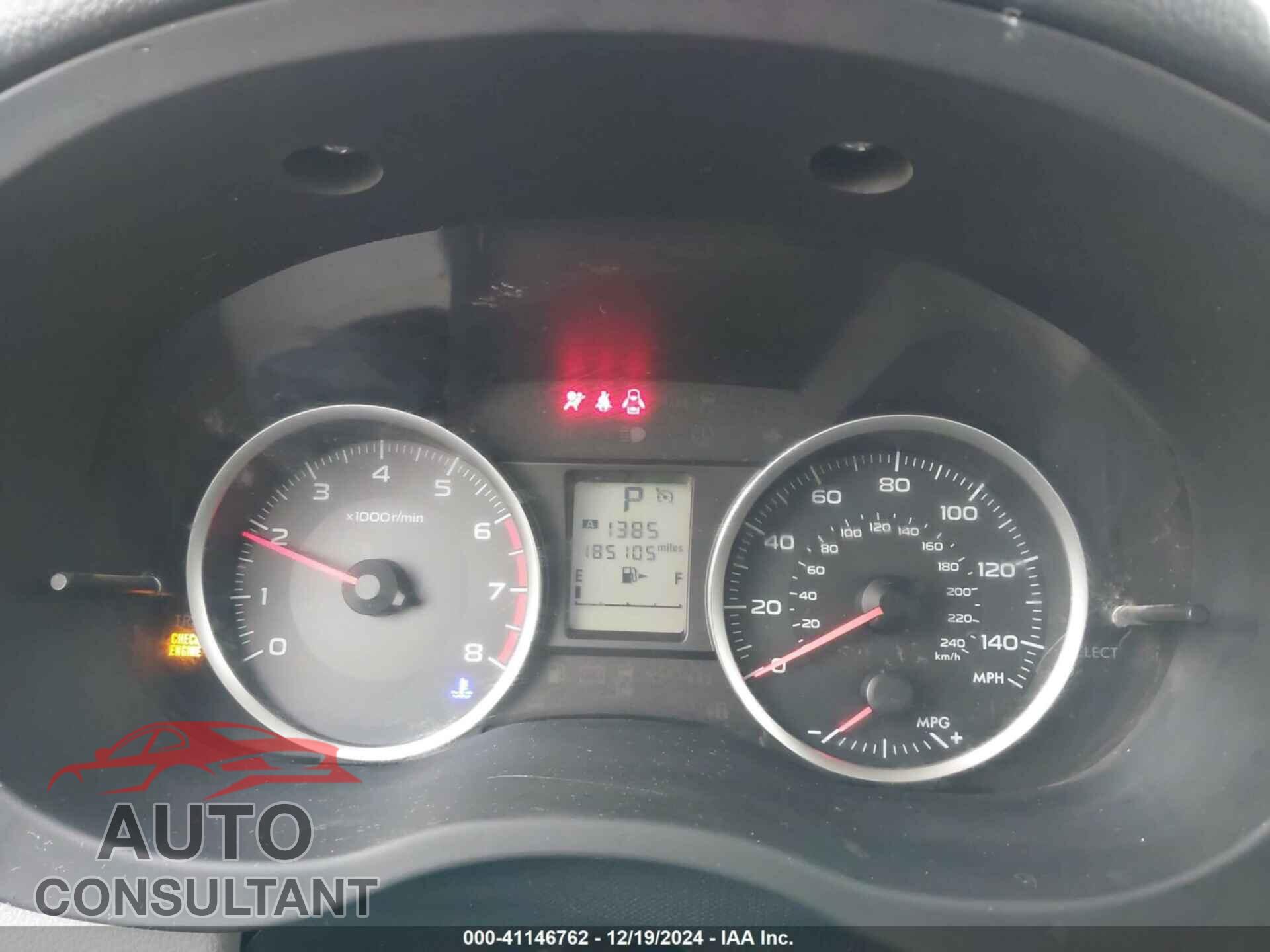 SUBARU FORESTER 2014 - JF2SJAAC8EH444600
