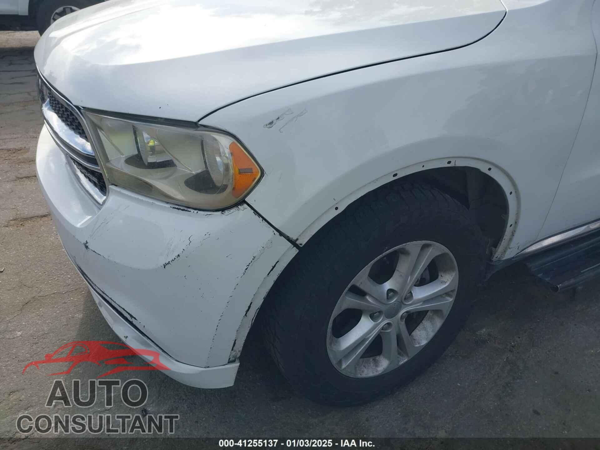 DODGE DURANGO 2013 - 1C4RDHAGXDC617030
