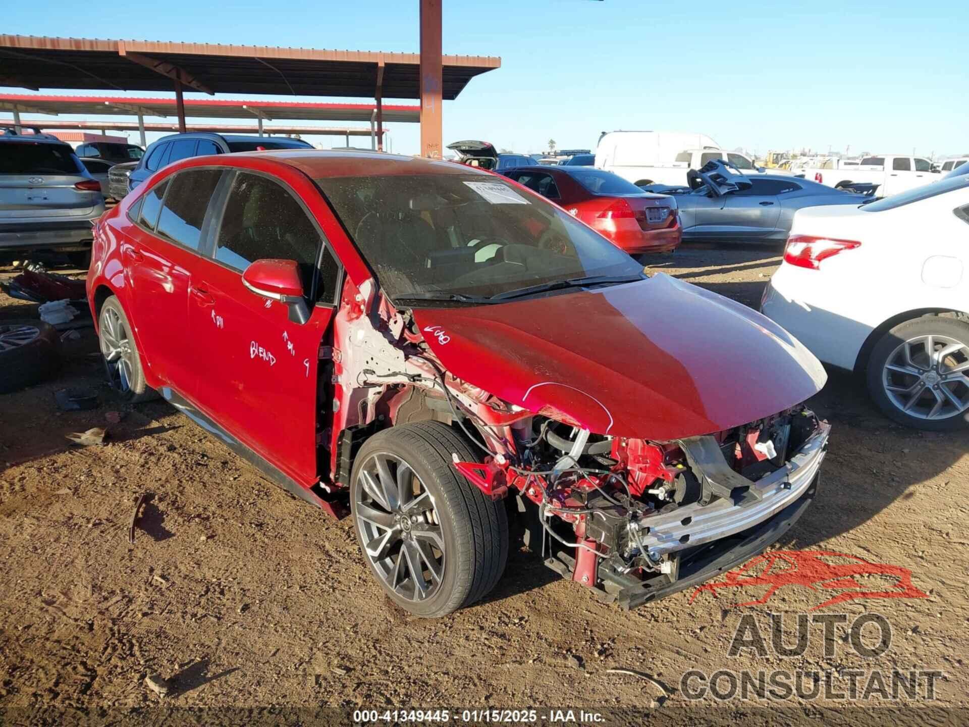 TOYOTA COROLLA 2022 - JTDS4MCE6NJ086511