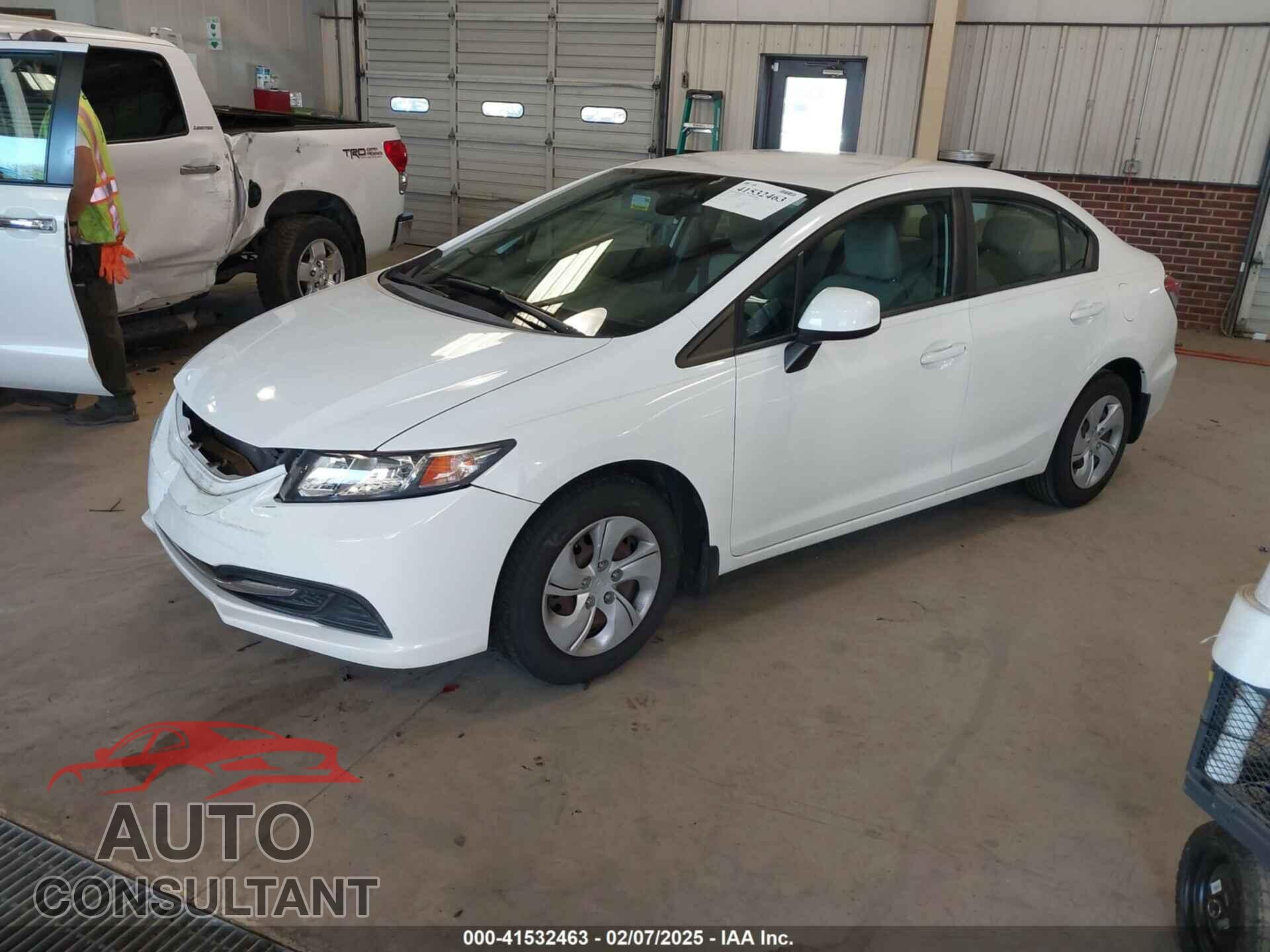 HONDA CIVIC 2013 - 2HGFB2F58DH546681