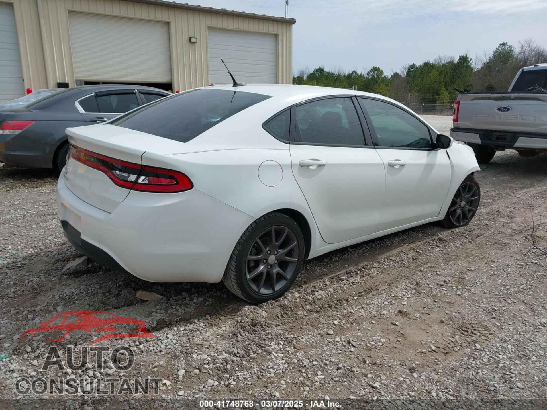 DODGE DART 2015 - 1C3CDFAA2FD363191