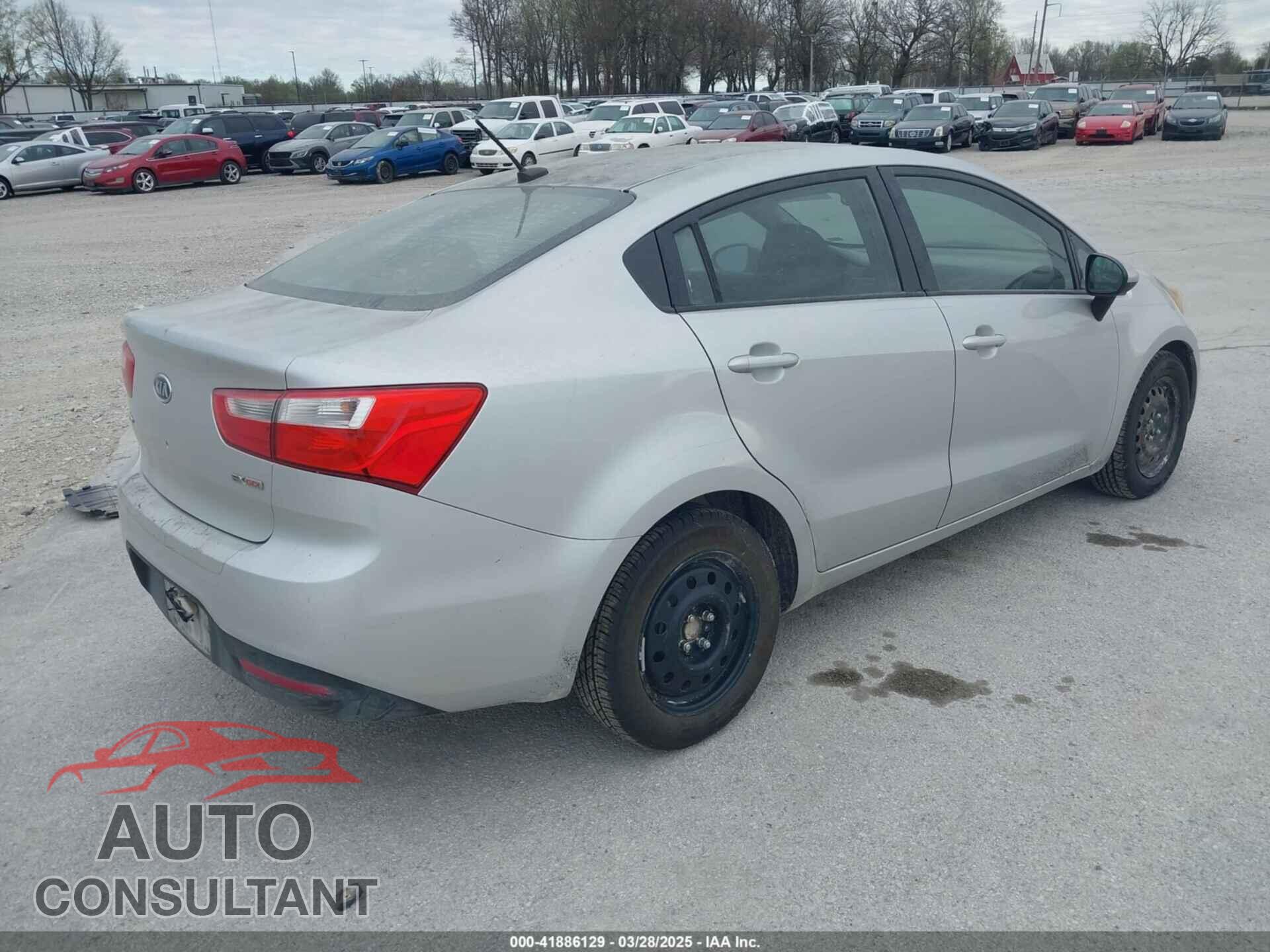 KIA RIO 2012 - KNADN4A33C6050974