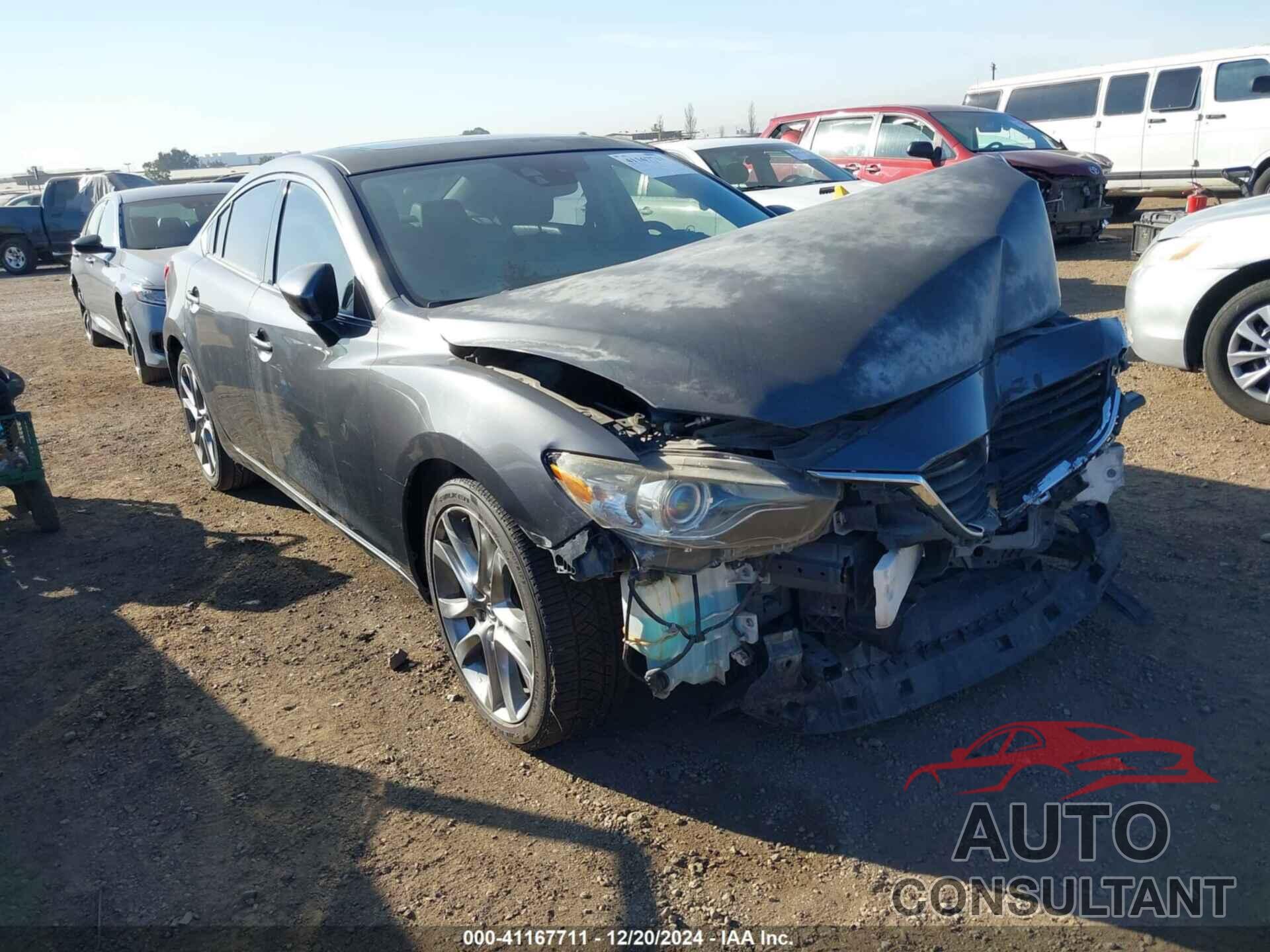 MAZDA MAZDA6 2015 - JM1GJ1W67F1165026