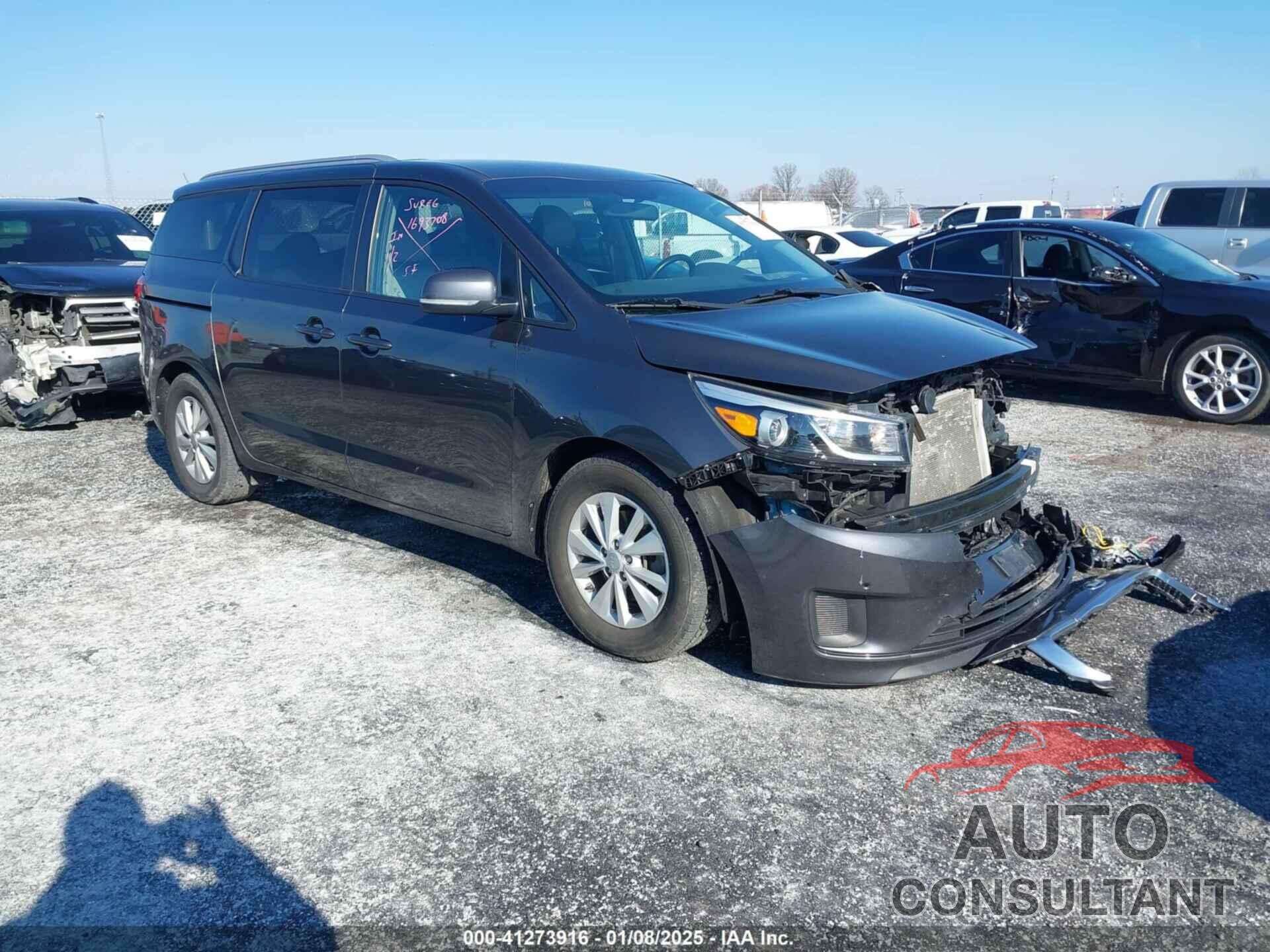 KIA SEDONA 2018 - KNDMB5C18J6397114