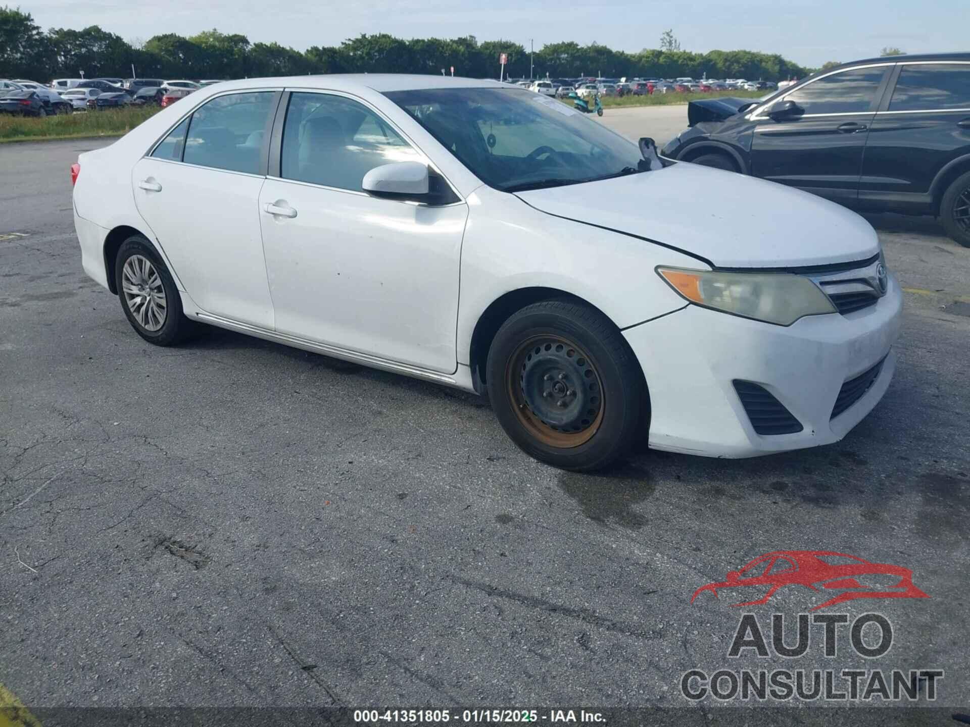 TOYOTA CAMRY 2012 - 4T1BF1FK6CU542606