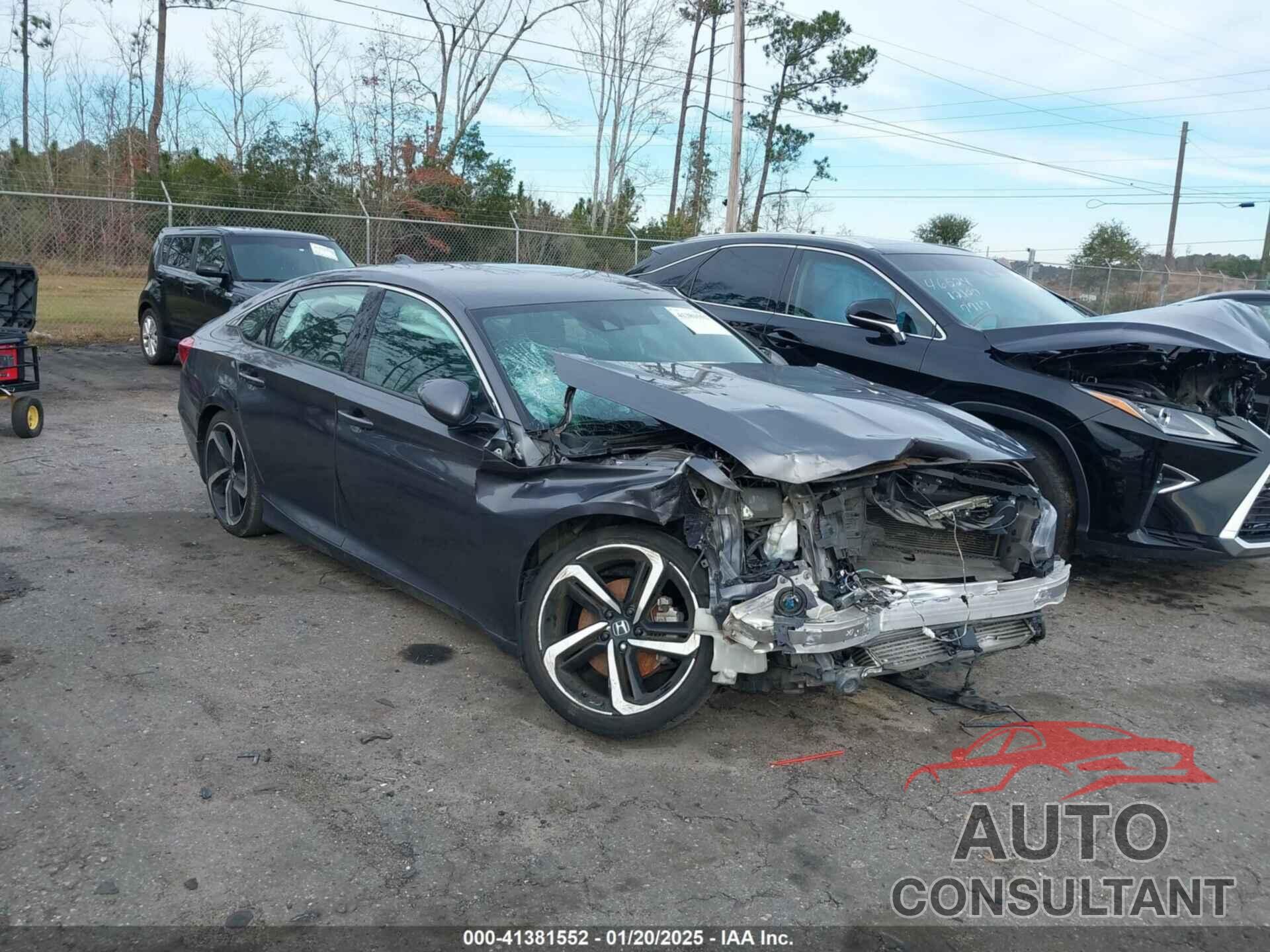HONDA ACCORD 2018 - 1HGCV1F33JA258631