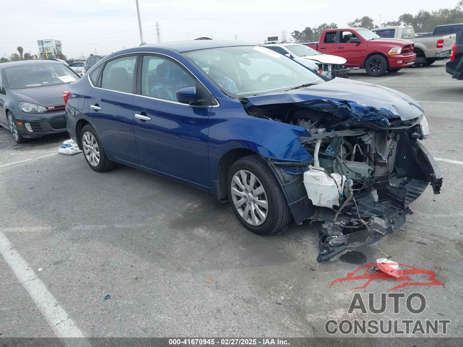 NISSAN SENTRA 2017 - 3N1AB7AP8HY331142